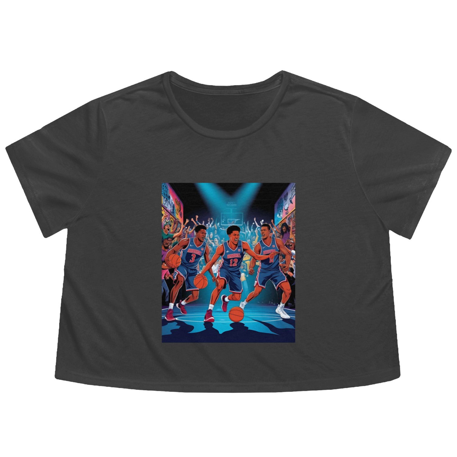 RTF-MOTIVATION-06 Flowy Cropped Tees