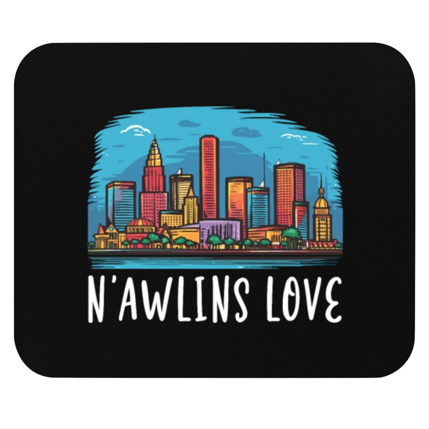 New Orleans Louisiana USA America United States Mouse Pads