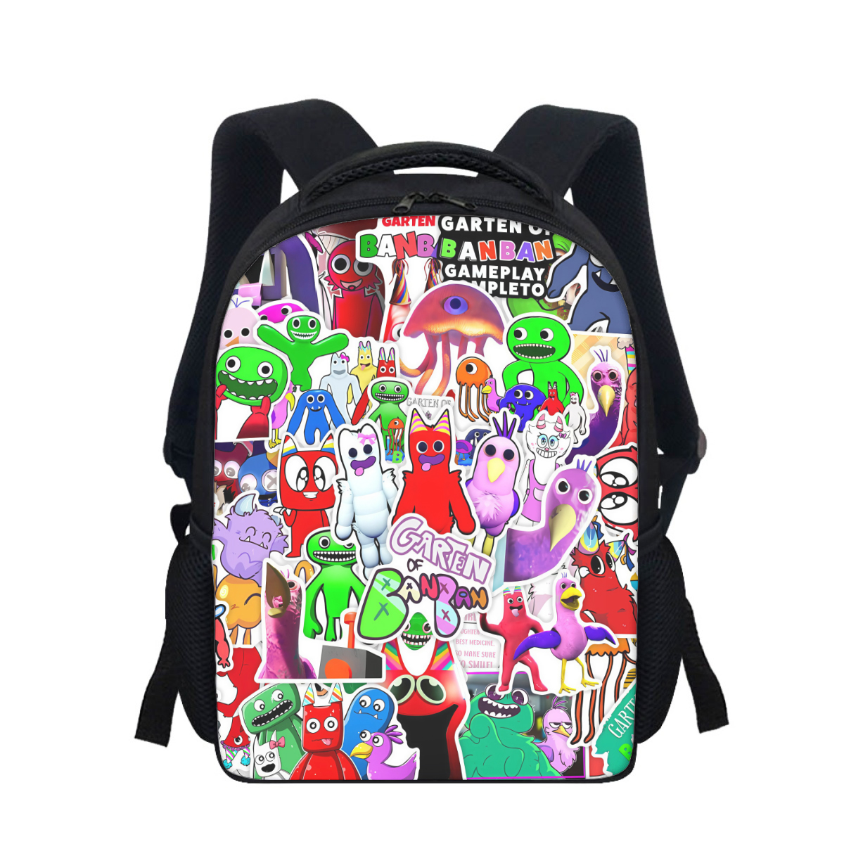 Garten Of Banban Kids Backpacks Boys Girls Cartoon School Bags
