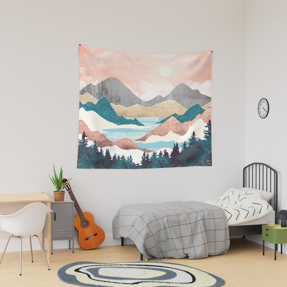 Lake Sunrise Tapestry