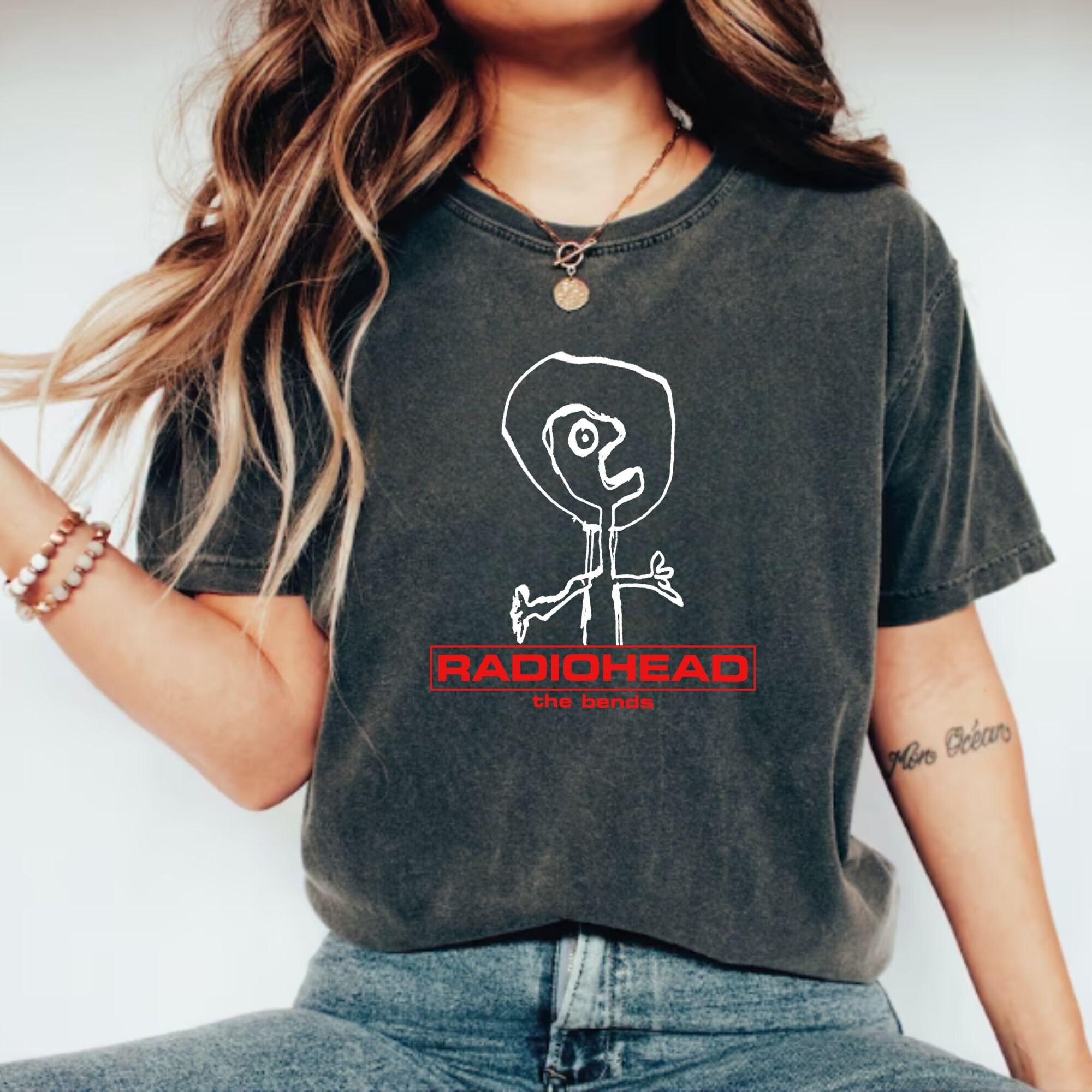 Radiohead The Bends Shirt | Radiohead Tour 90s Band Shirt