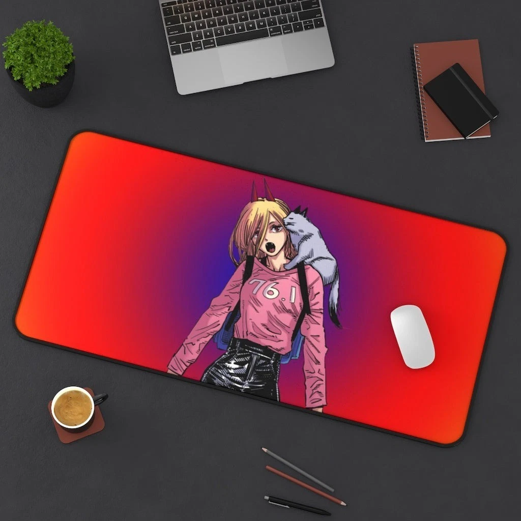Chainsaw Power Desk Mat Gaming Mouse Pad
