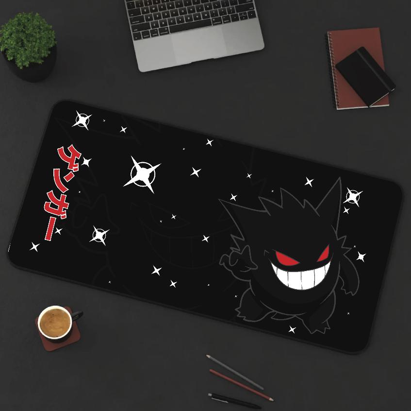 Gengar Desk Mat! Perfect for a Gift, Present, Holiday, Birthday! Japanese Anime