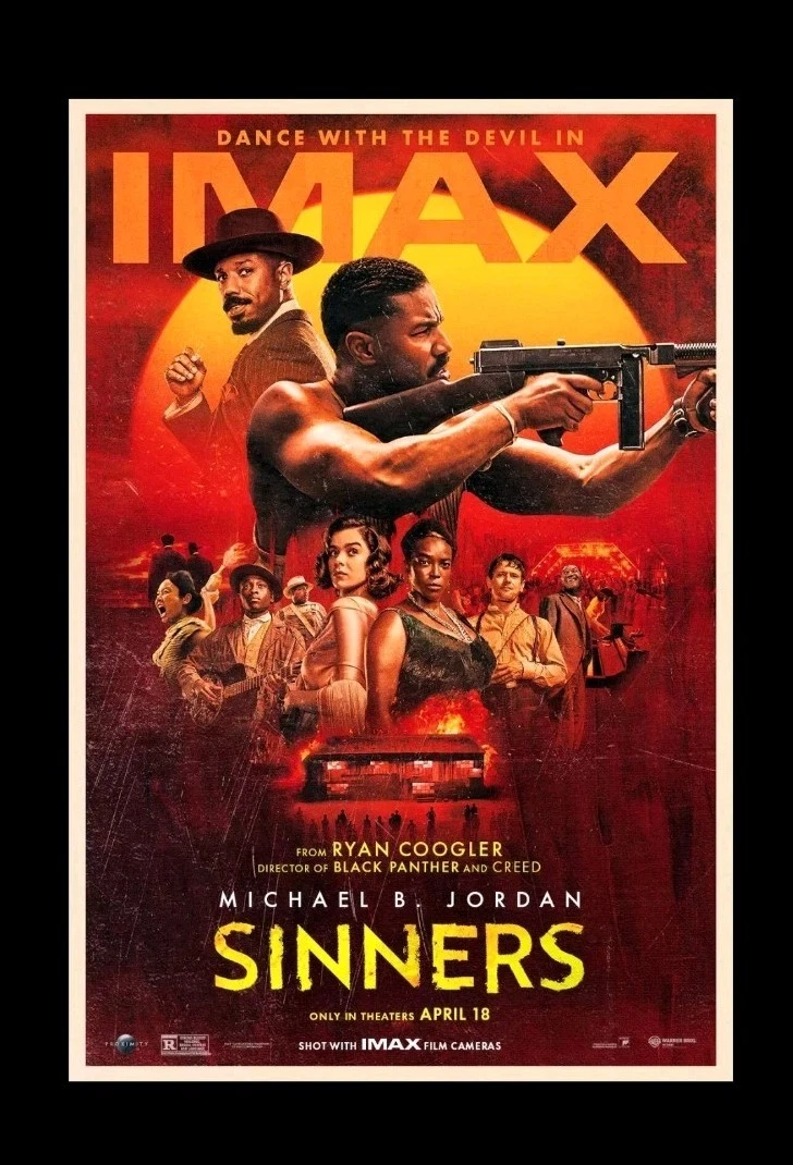 Sinners (2025) IMAX Original Movie Theatrical Poster
