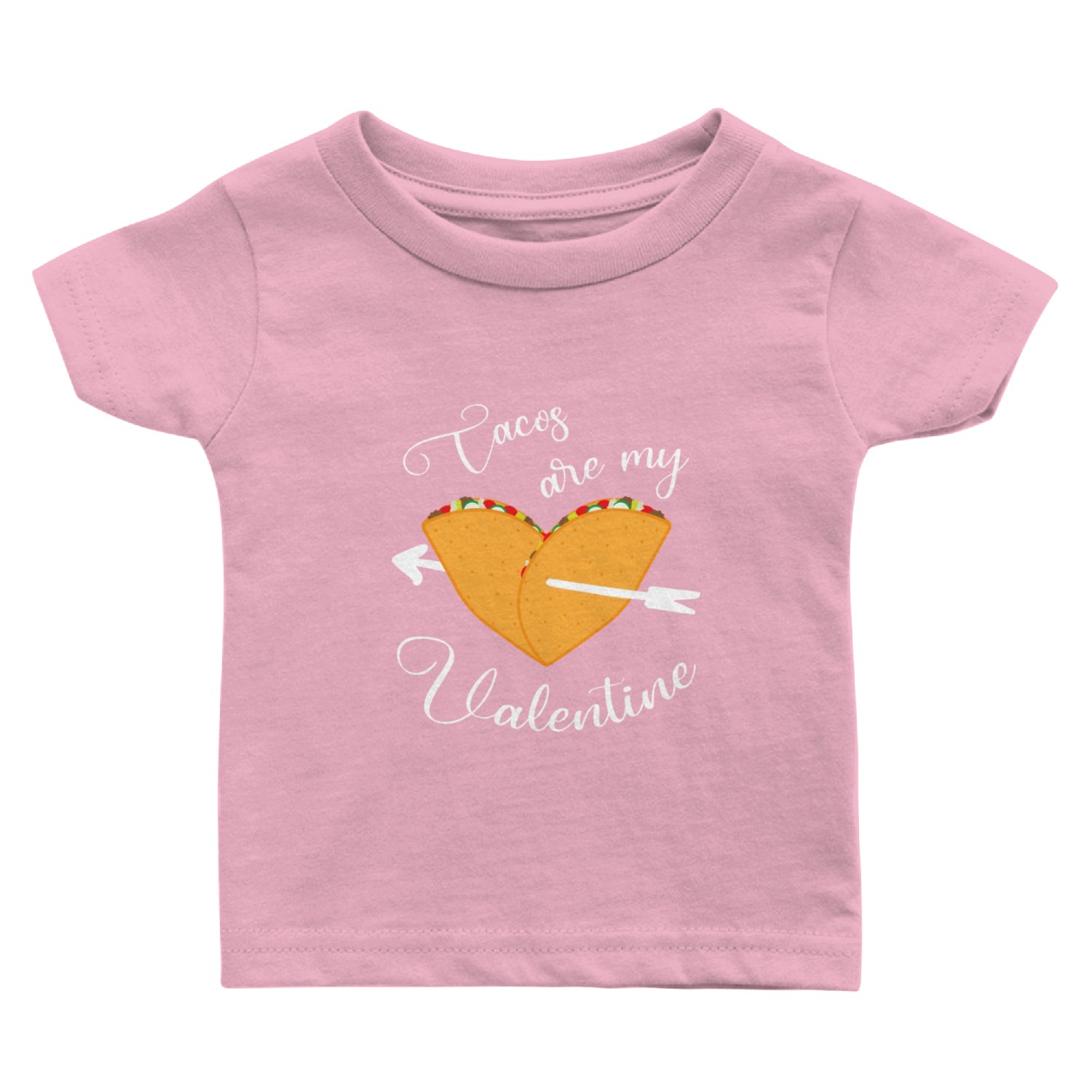 Tacos Are My Valentine hippie Baby T Shirts