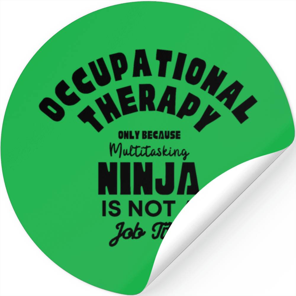Occupational Therapy Ninja Stickers