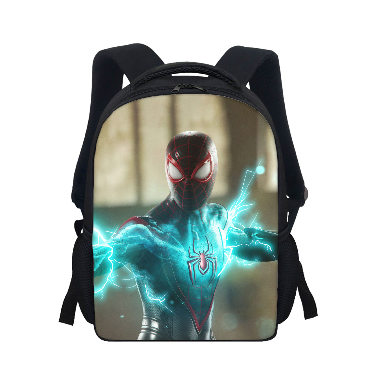 Superheroes Miles Morales Across The Spider Verse Back To School Backpack