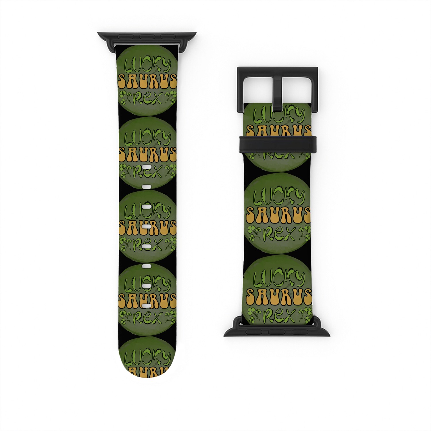 Lucky Patricks Day Sublimation Watch Bands For Apple Watch