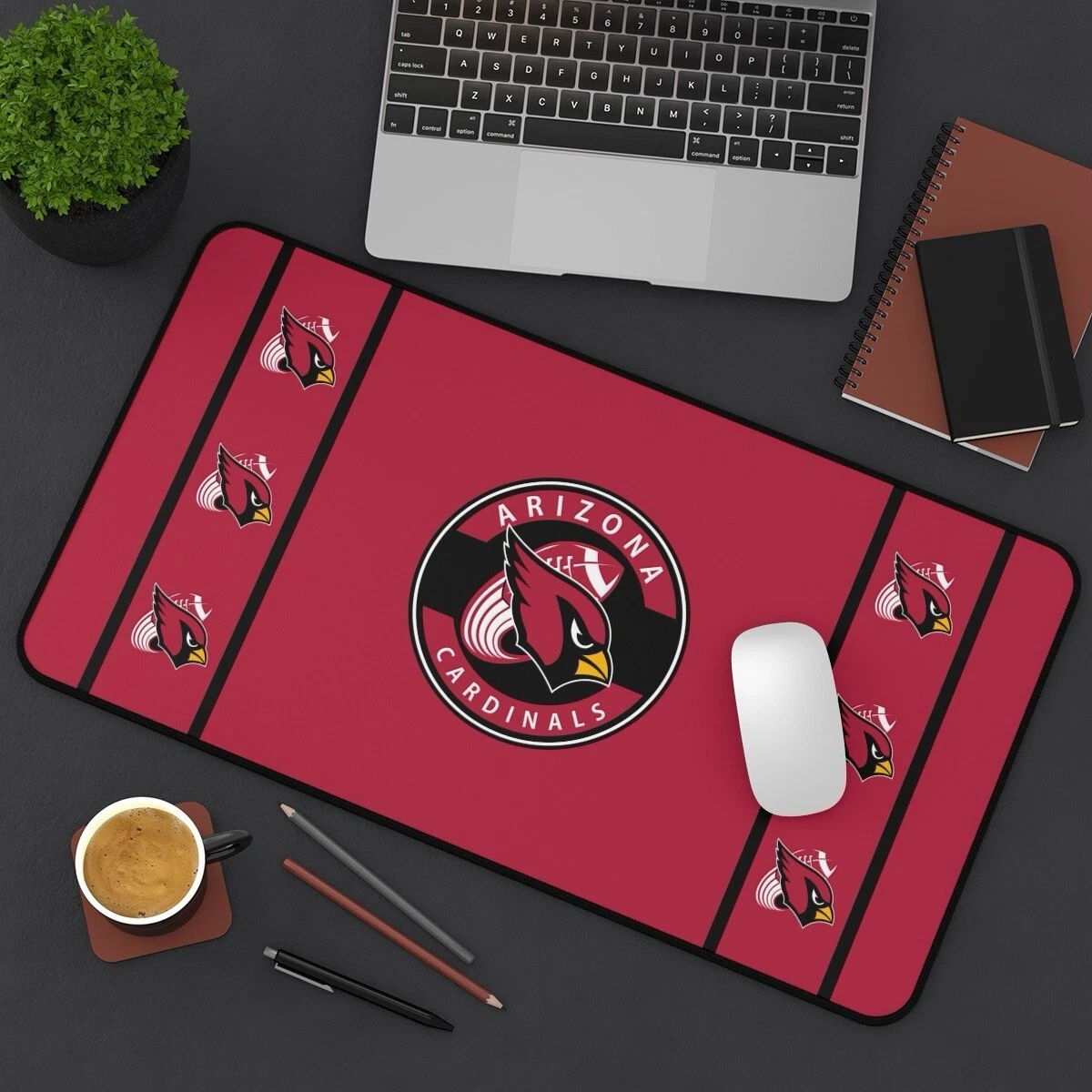 Arizonna cardinals Desk Mat Laptop football mouse pad, Gamer Mousepad football