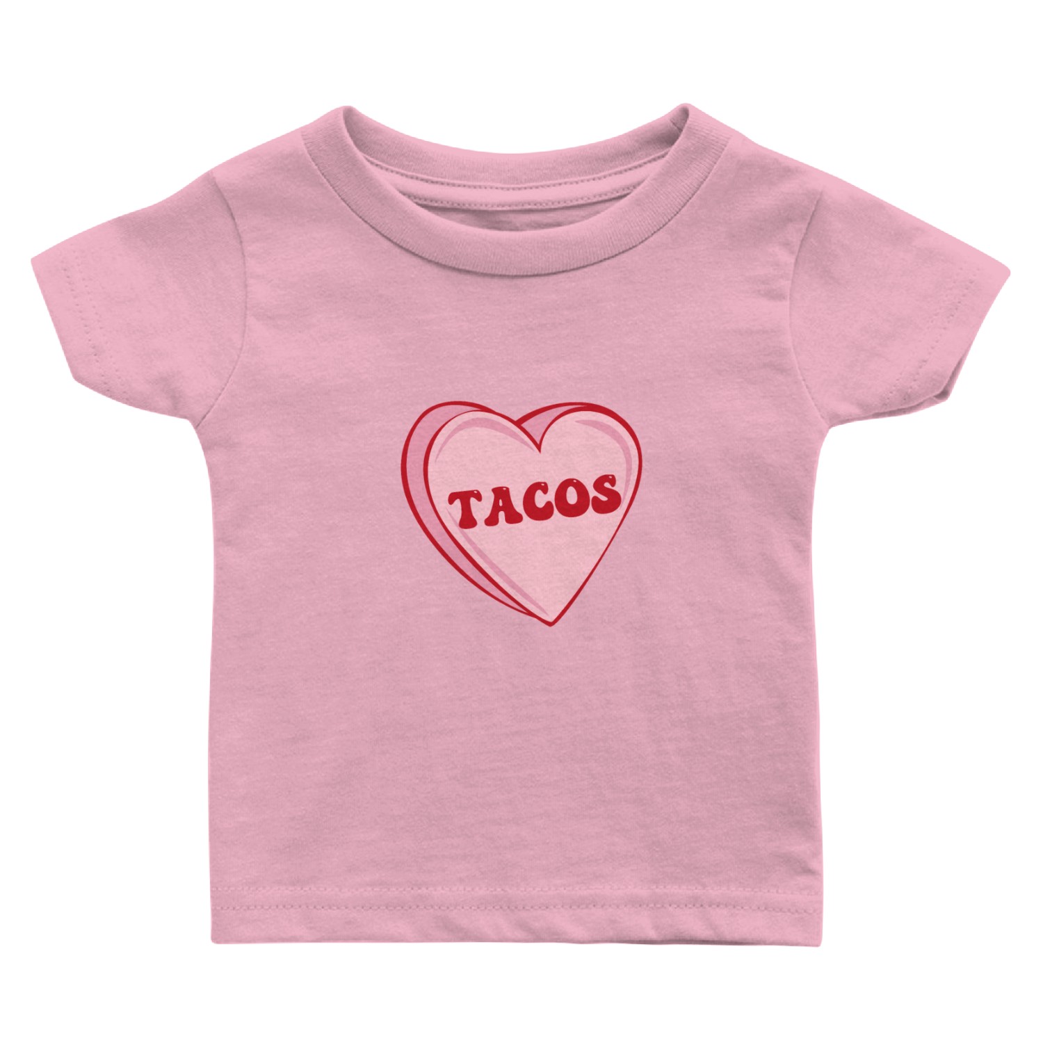 Mexican Tacos Are My Valentine I Love Taco Candy Baby T Shirts