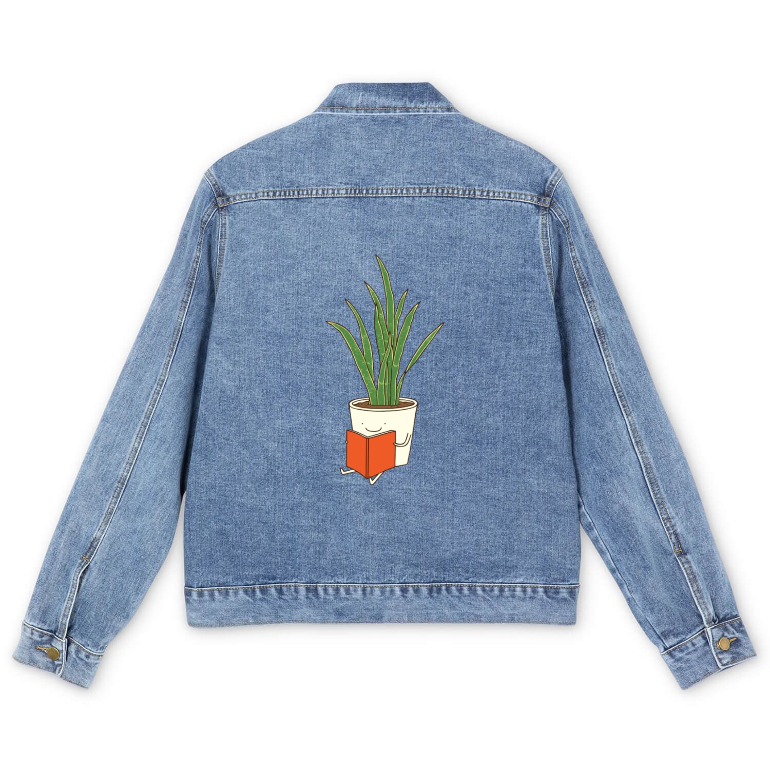 Indoor Plant Men's Denim Jackets