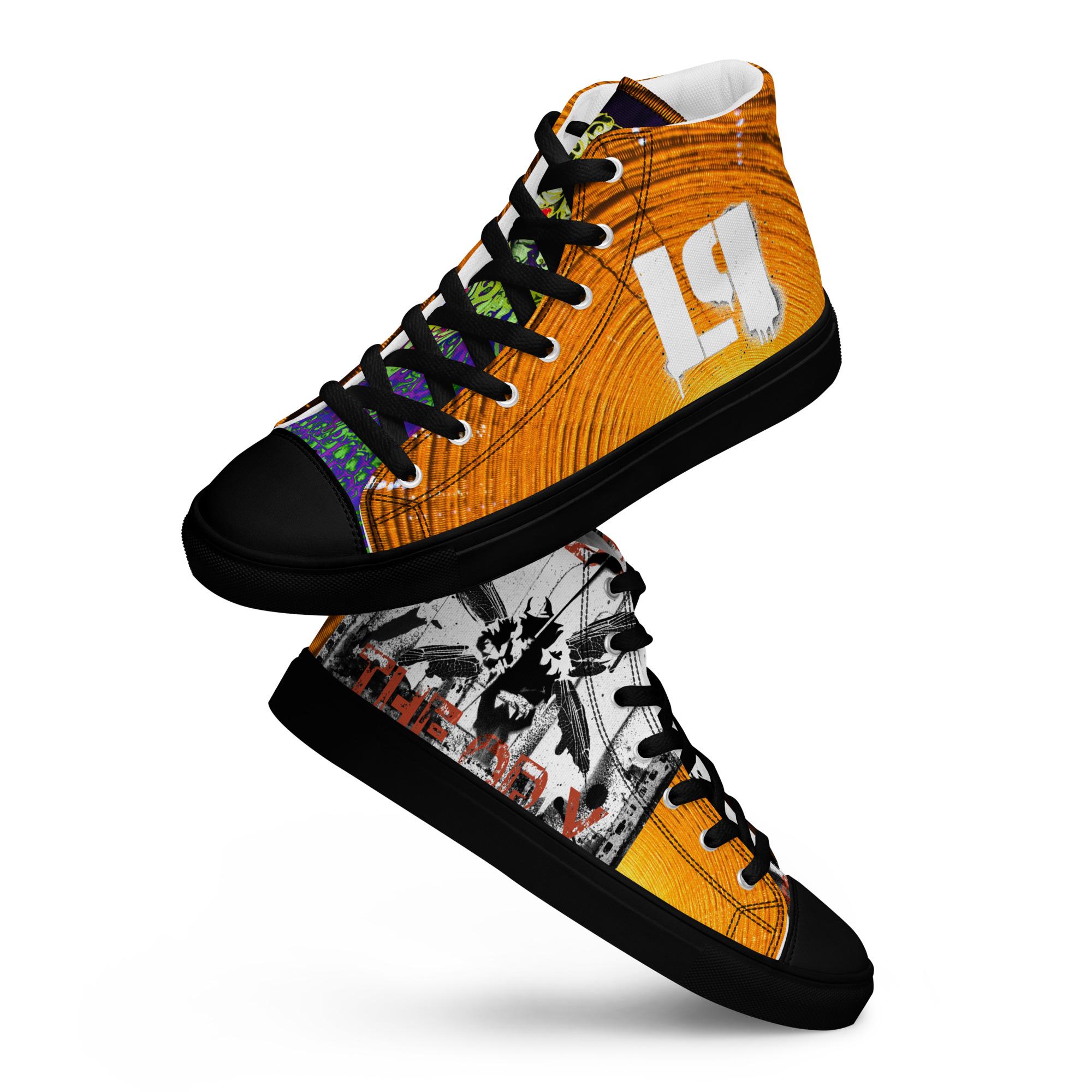 Men's High Top Canvas Sneakers
