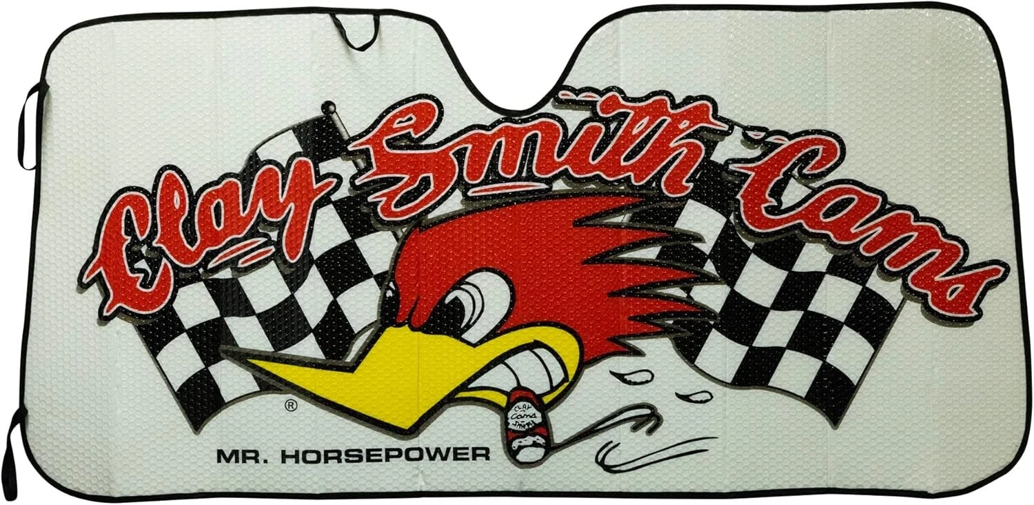 Mr Horsepower Clay Smith auto sun shade protector sunshade dash cam block window