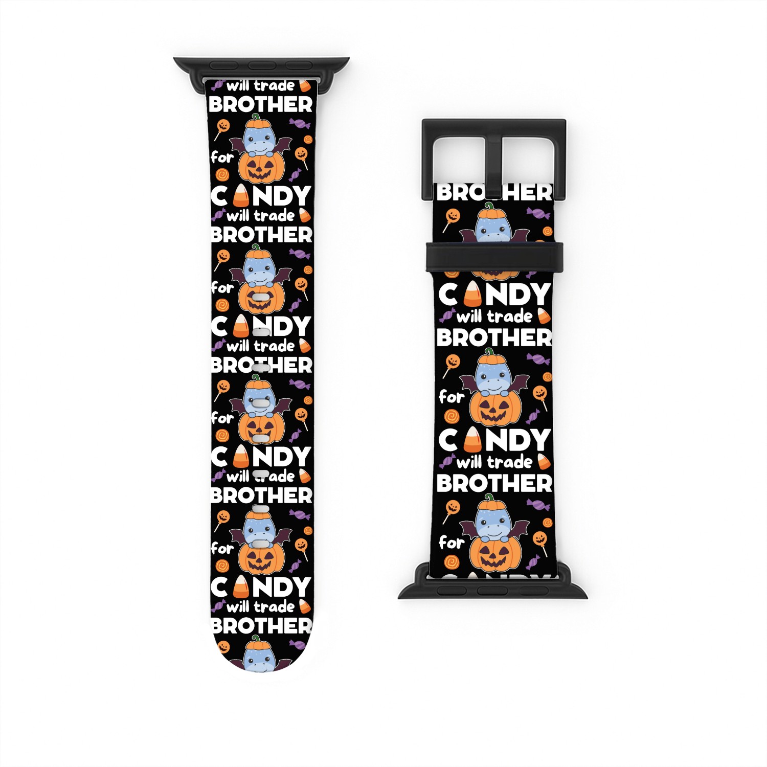 Dino Halloween Trade Brother For Candy Watch Bands For Apple Watch