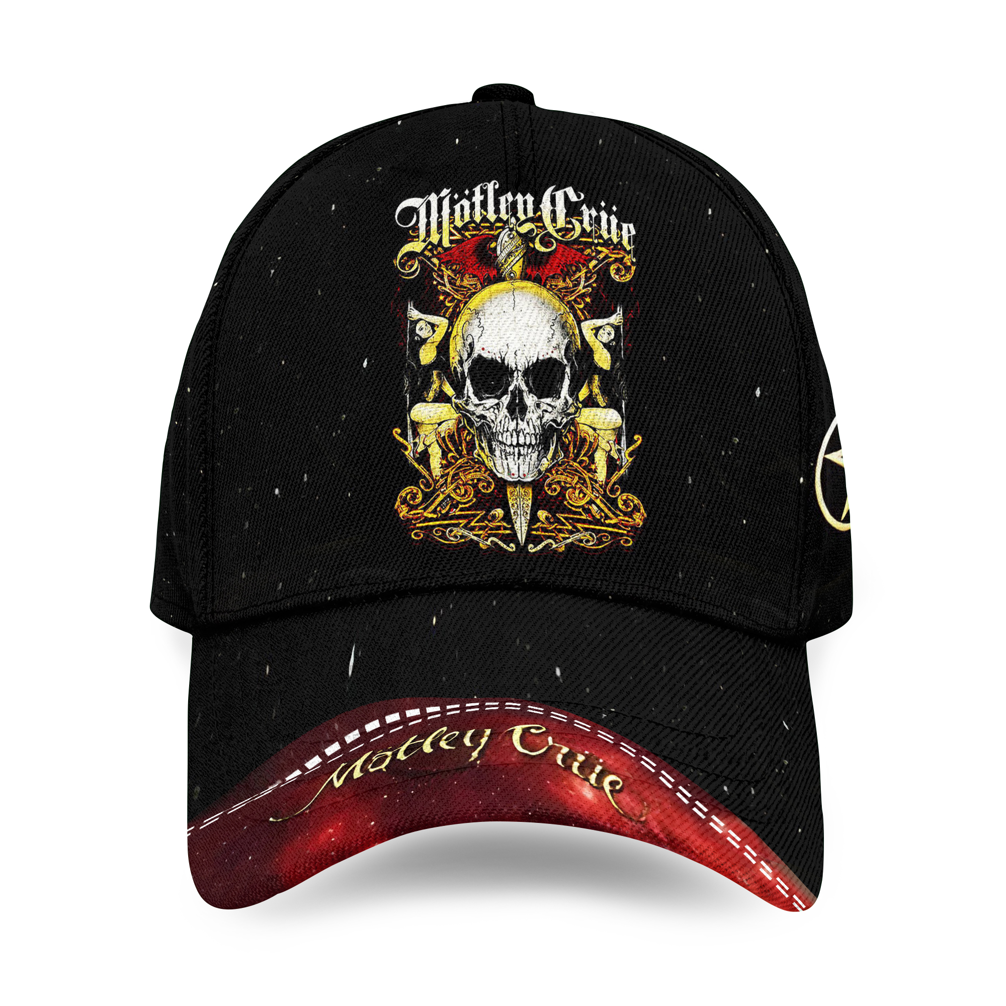 Motley Crue Cap 3D