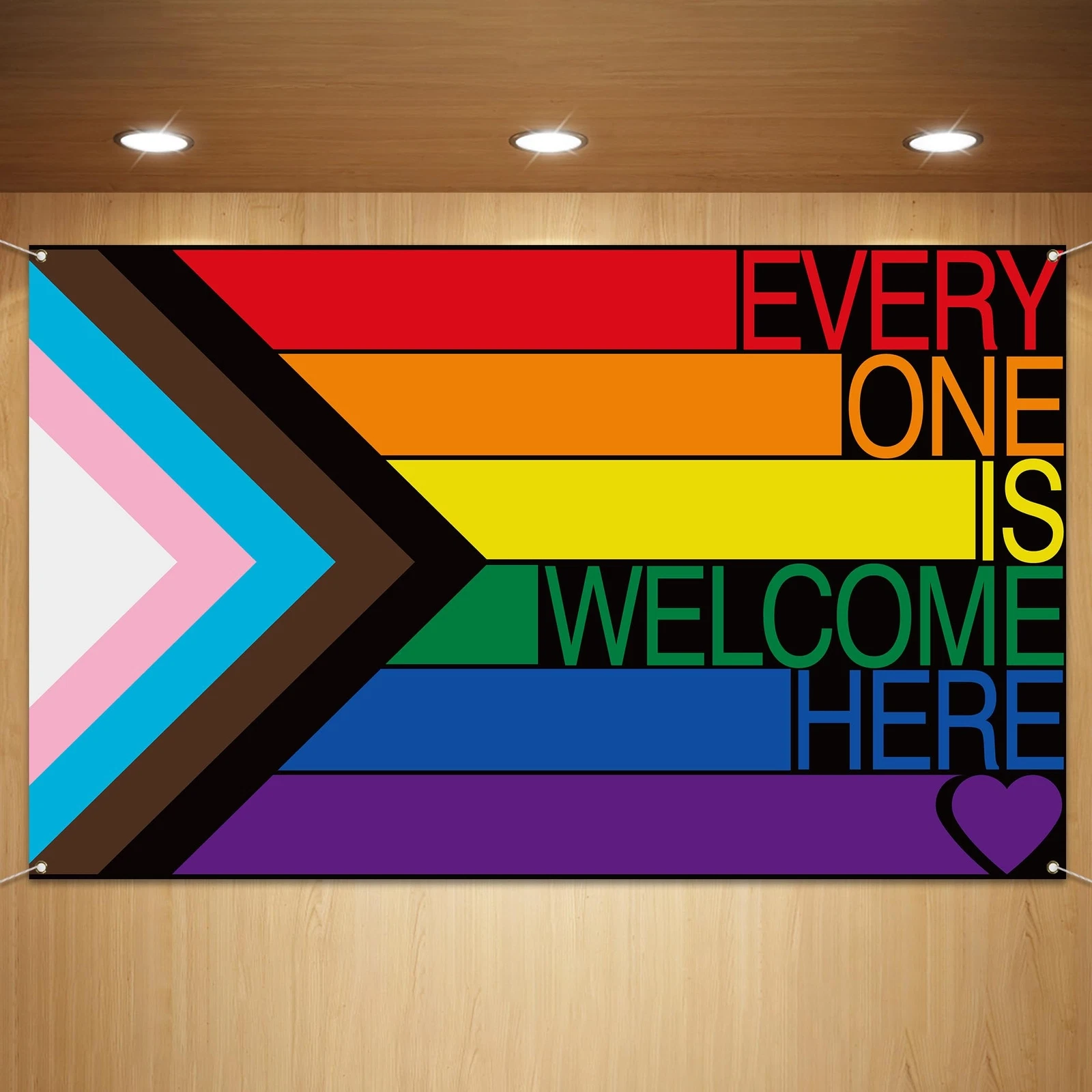 Progress Pride Tapestry | Gay Pride Tapestry | Pride Month | LGBT Gift