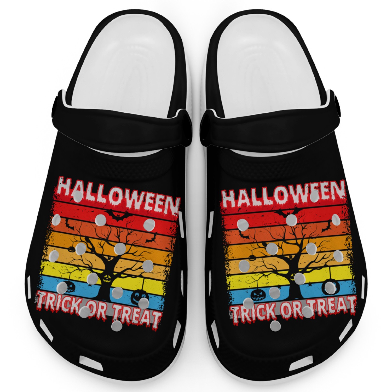 happy halloween Clogs