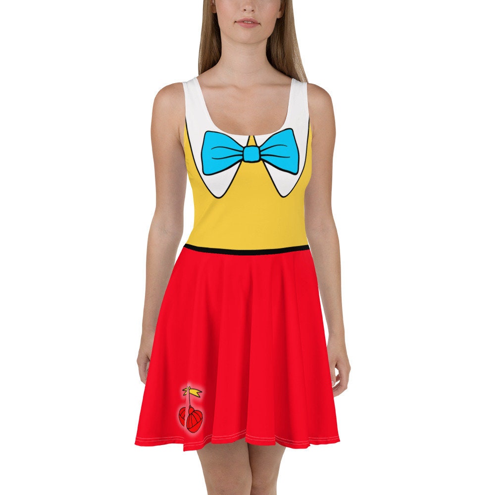 Tweedle Twins Skater Dress