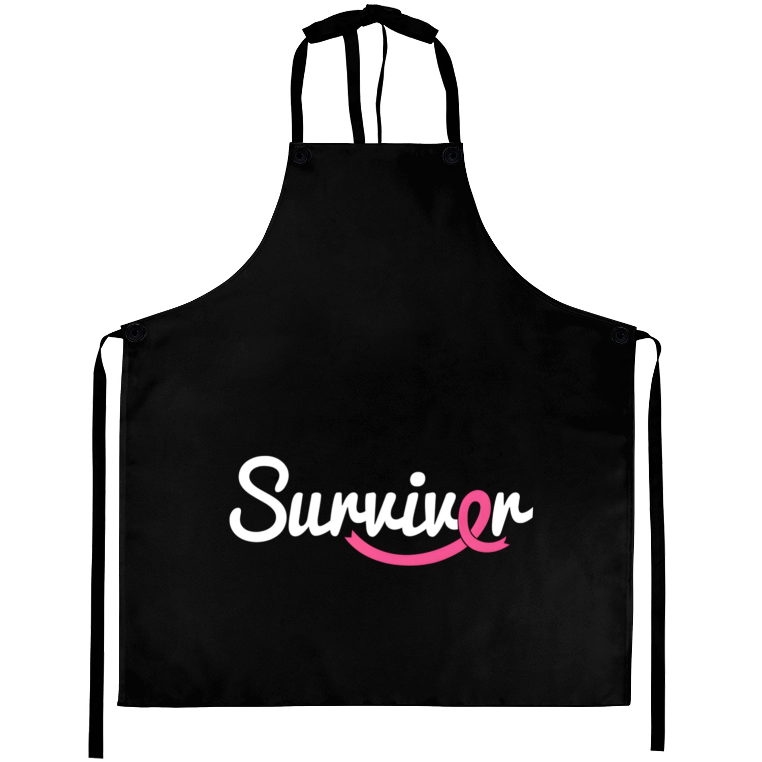 Breast Cancer Survivor K Ribbon Breast Cancer Awar Aprons
