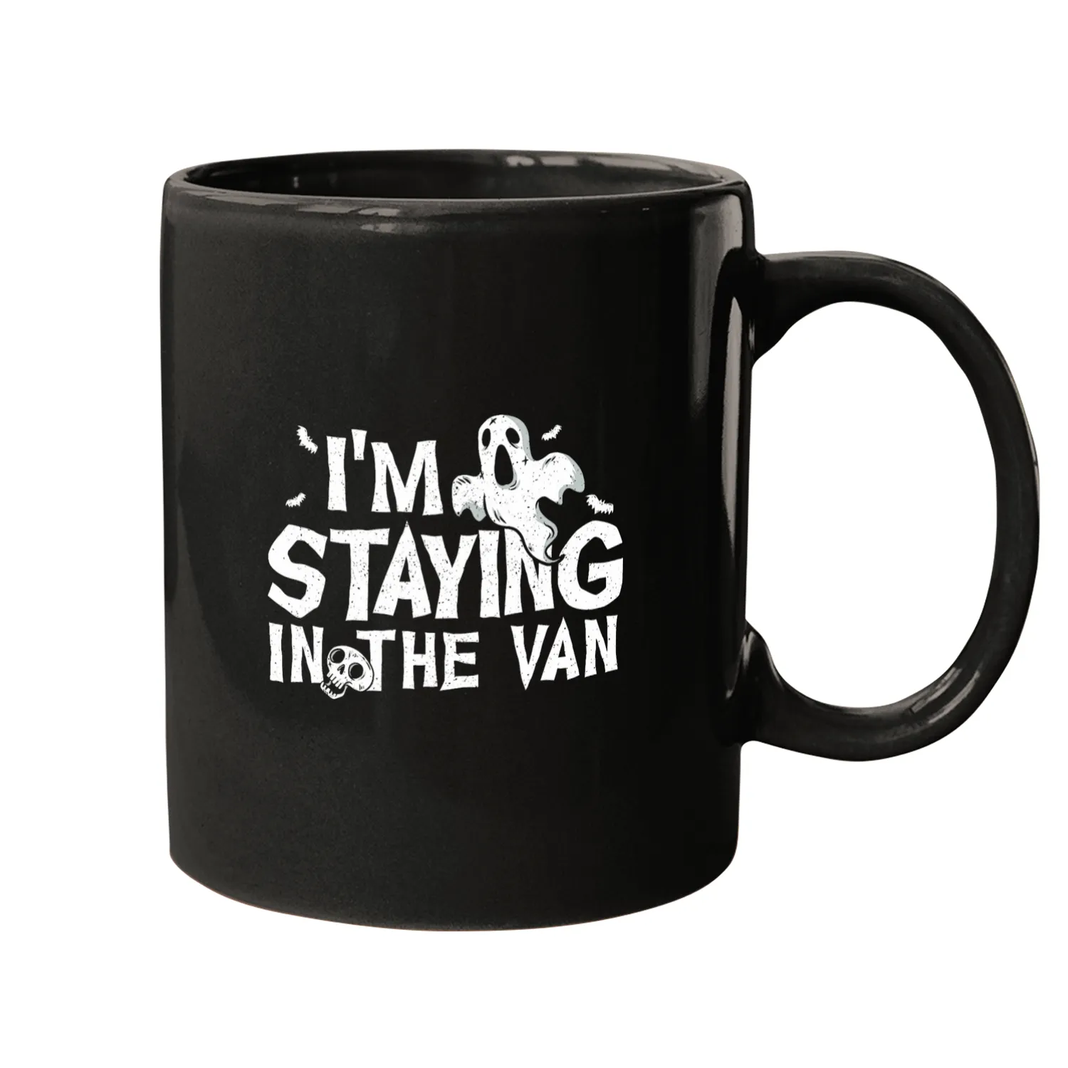 Im Staying In The Van ghosts Hunting ghosts Hunter Mugs