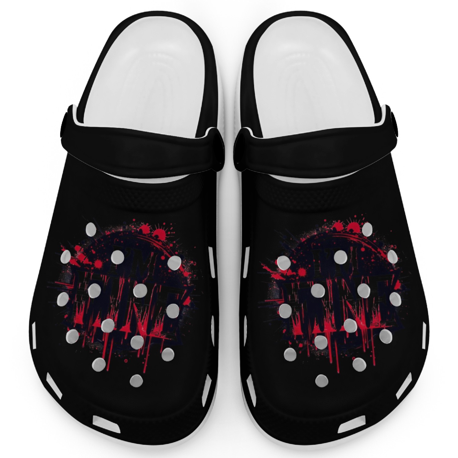 i m fine Clogs