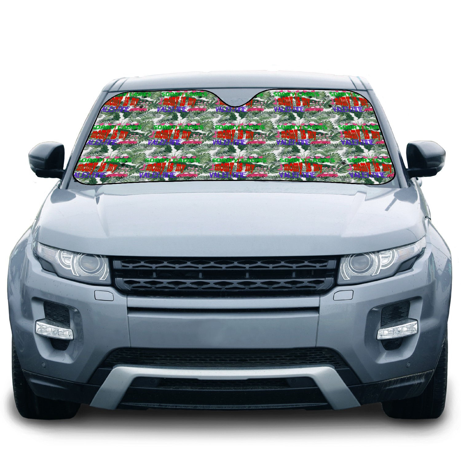 sorry ladies momy is my valentine Car Sun Shades
