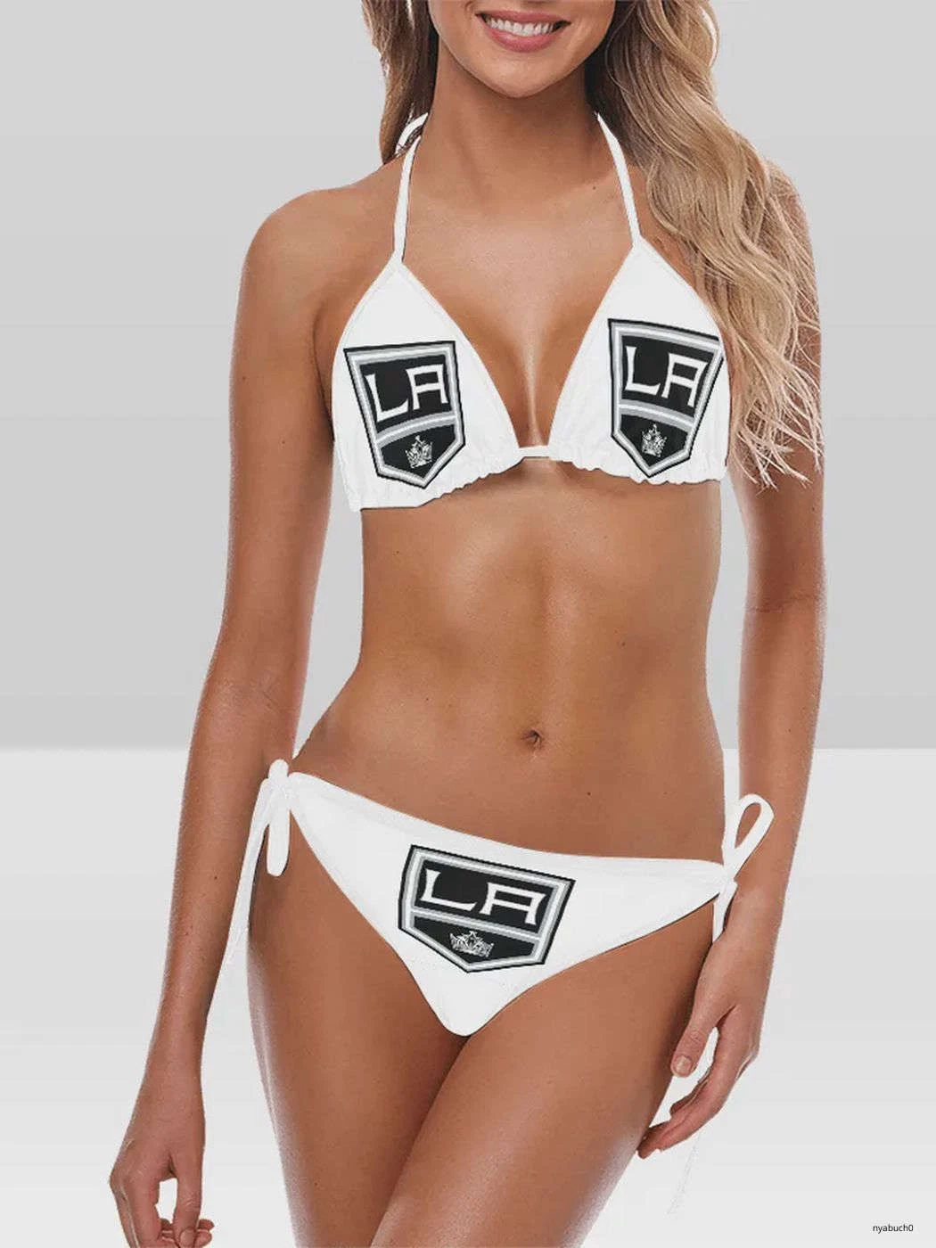 Los Angeles Hockey Team Kings Summer Beach Women's Bikini Swimsuit
