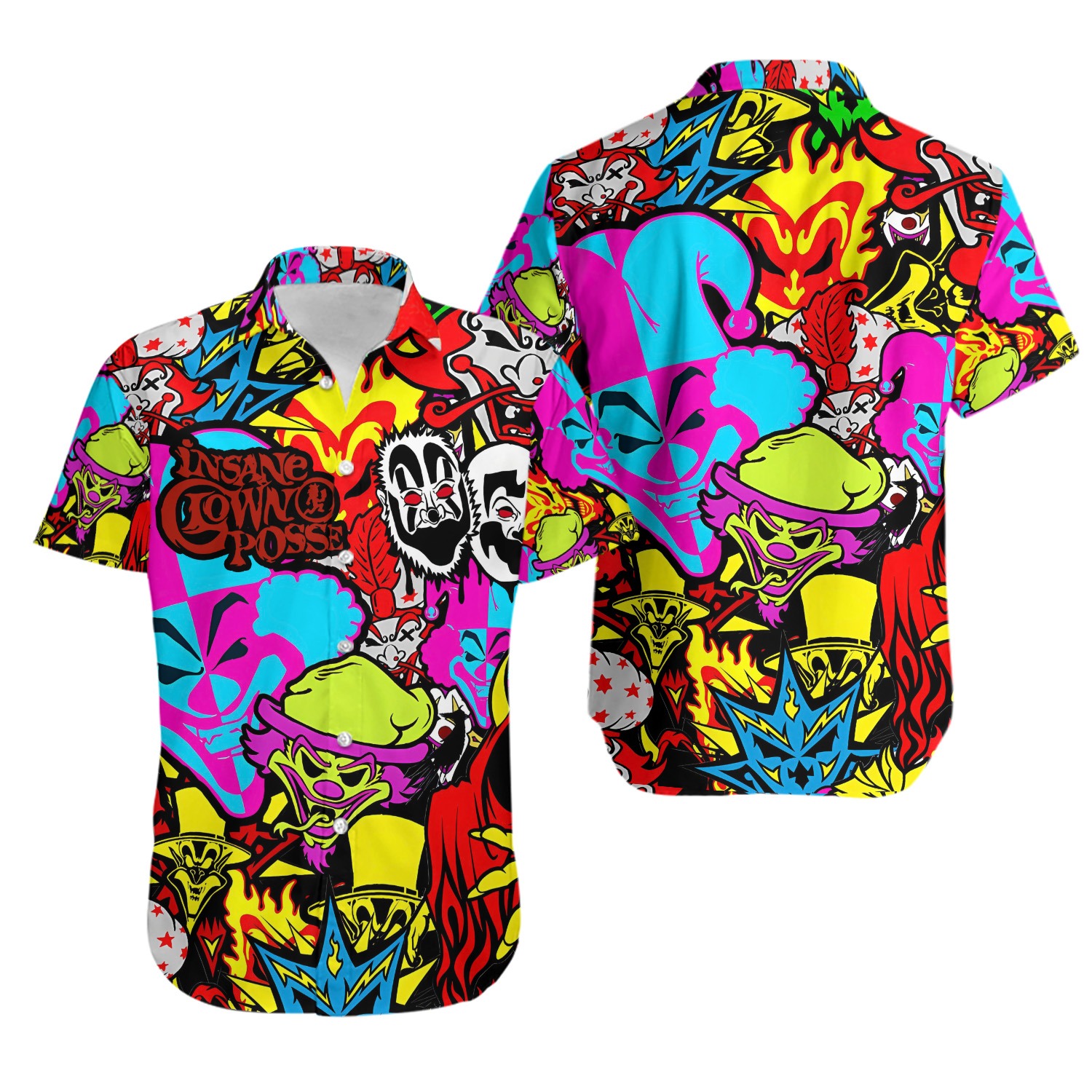 Insane Clown Posse Halloween Hawaiian Shirt