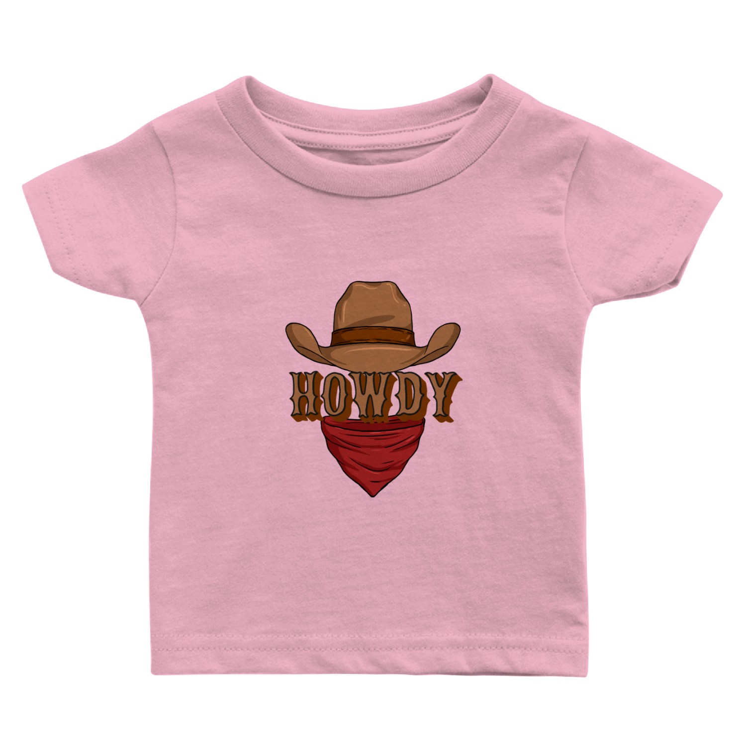 Howdy Cowboy Baby T Shirts