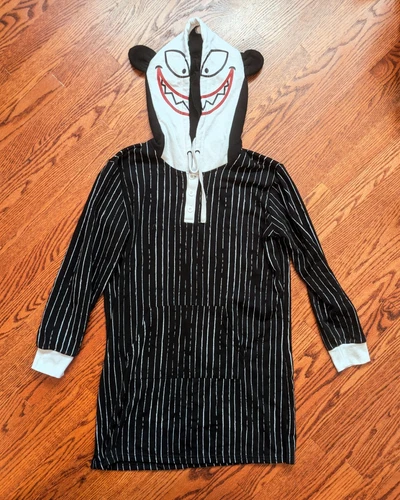 Hot Topic Nightmare Before Xmas Vampire Scary Teddy Bear Hoodie Dress Juniors'