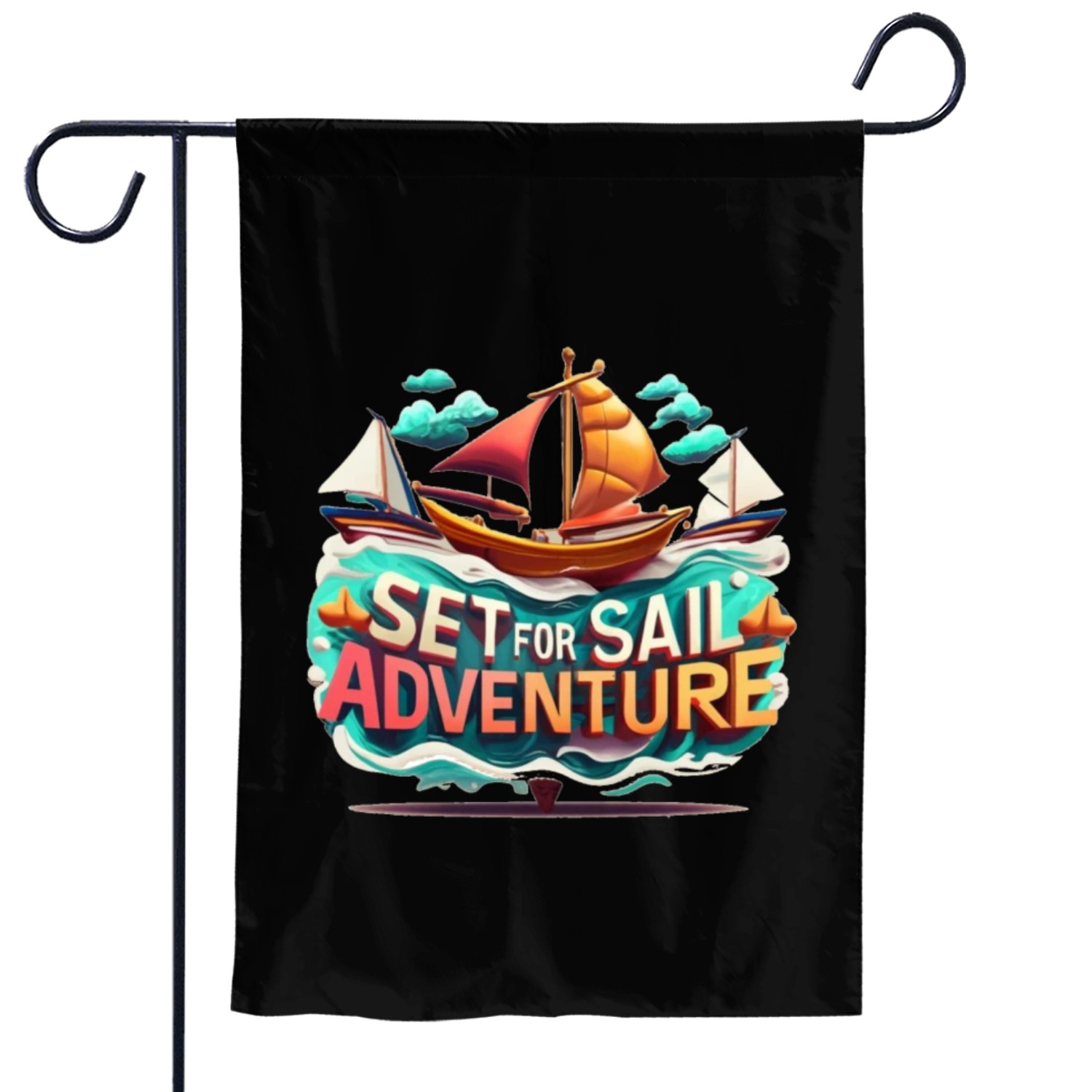 Set Sail Adventure Garden Flags