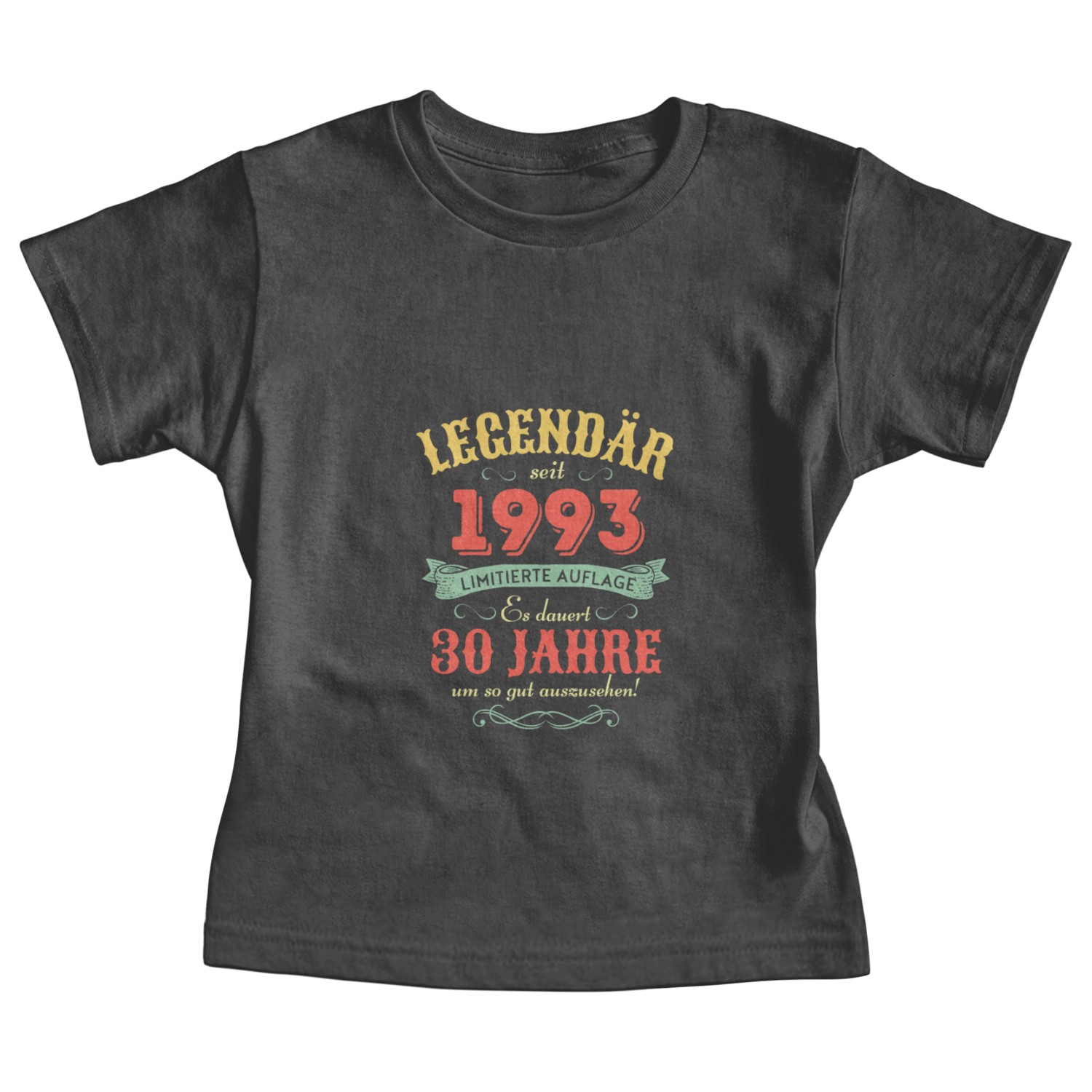 30th Birthday Vintage 1993 Baby Tees