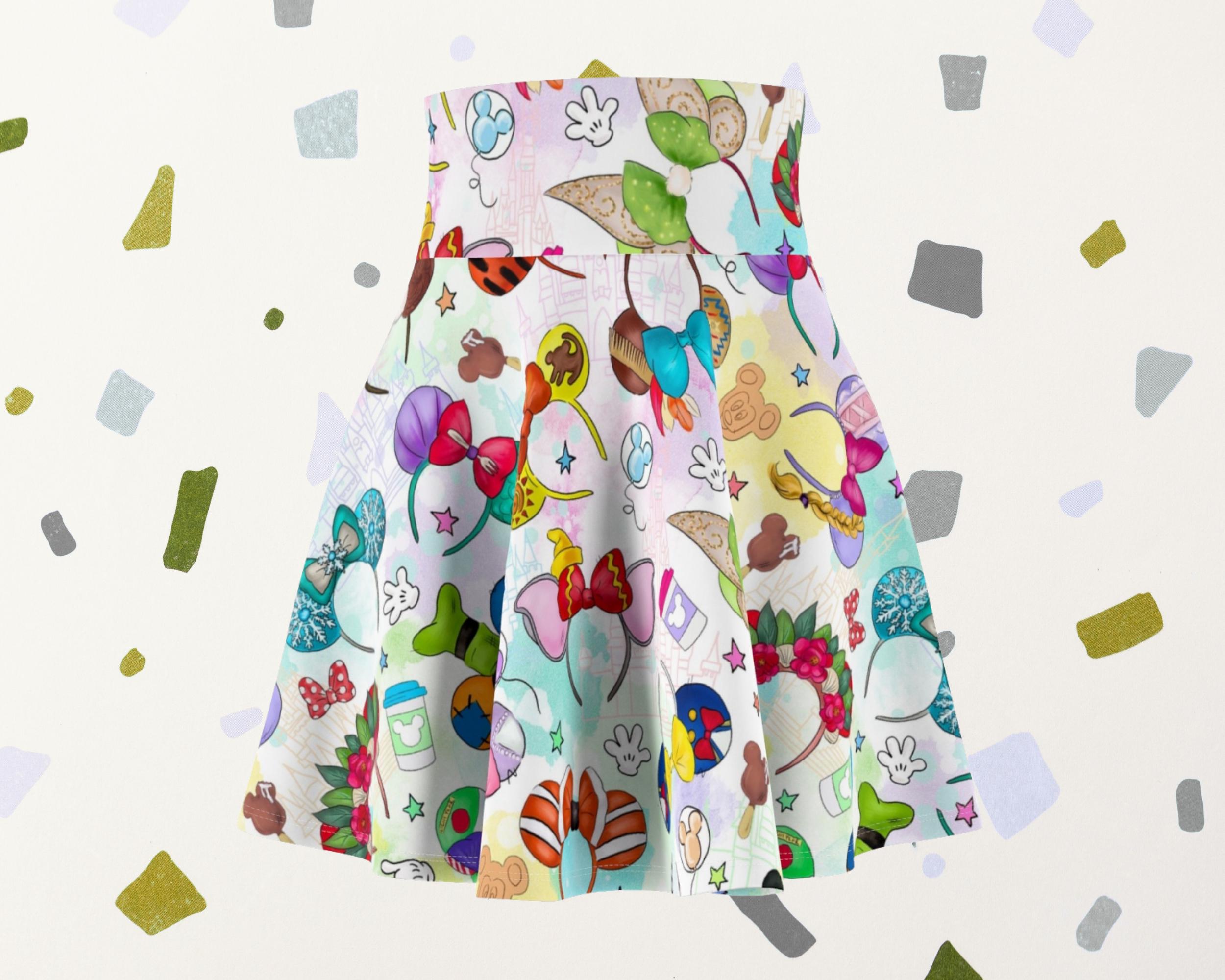 Magical Parks Running Skirt: Mouse Ears, High-Rise Waistband