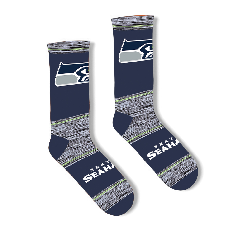 Seattle Seahawks Football Socks
