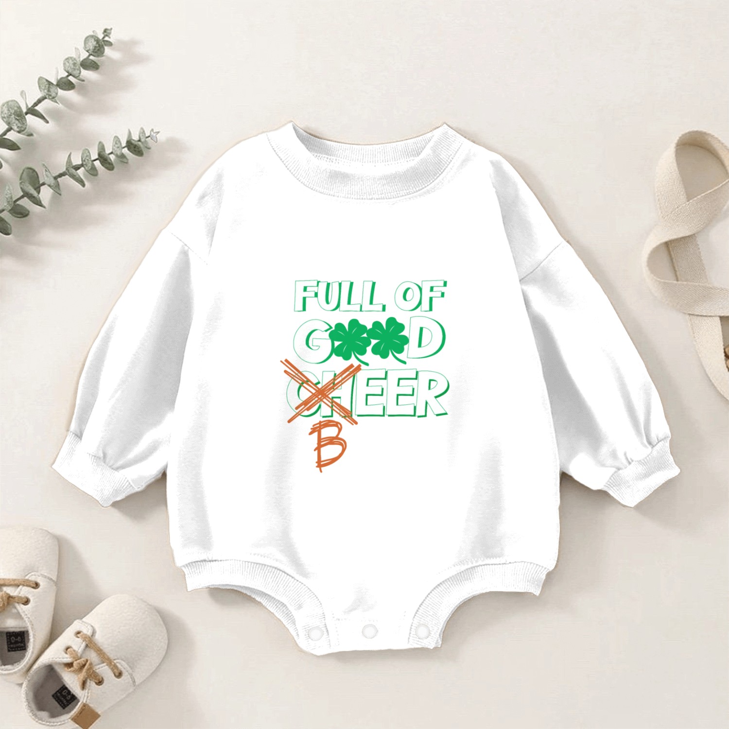 Full Of Good Beer Baby Romper Sweatshirts