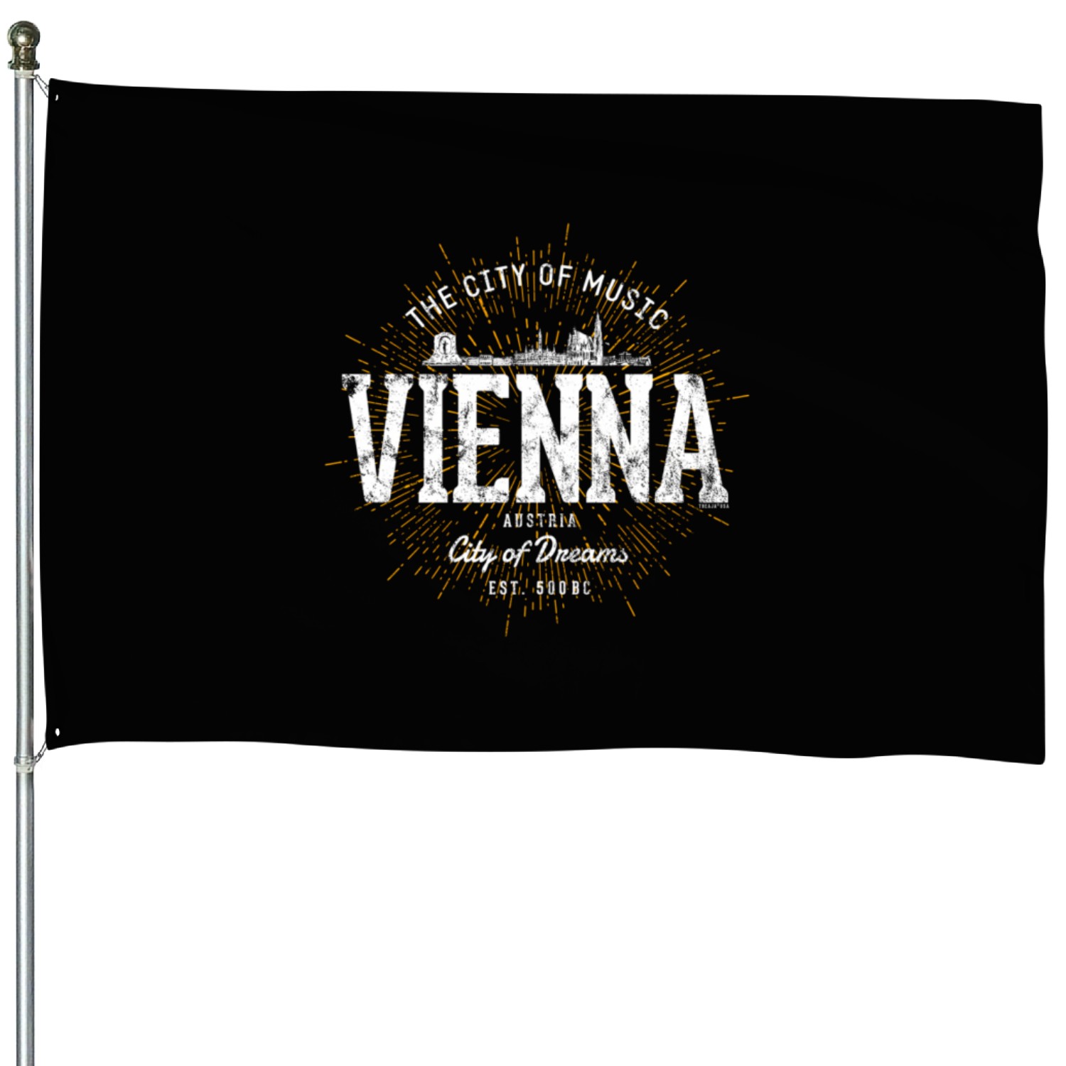 Austria Style Vienna House Flags