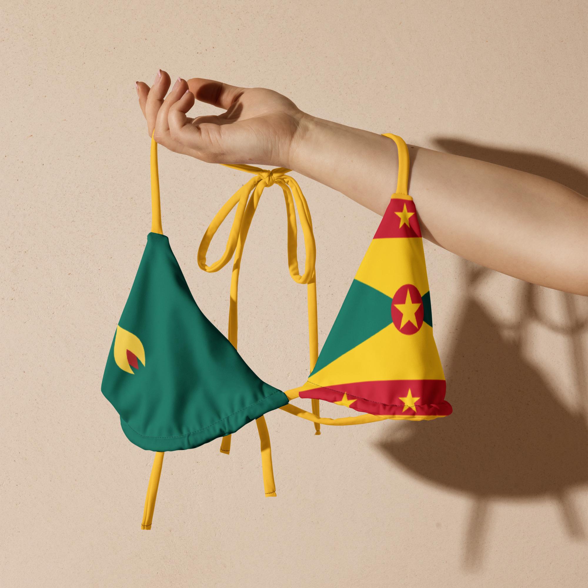 Grenada Flag String Bikini Set