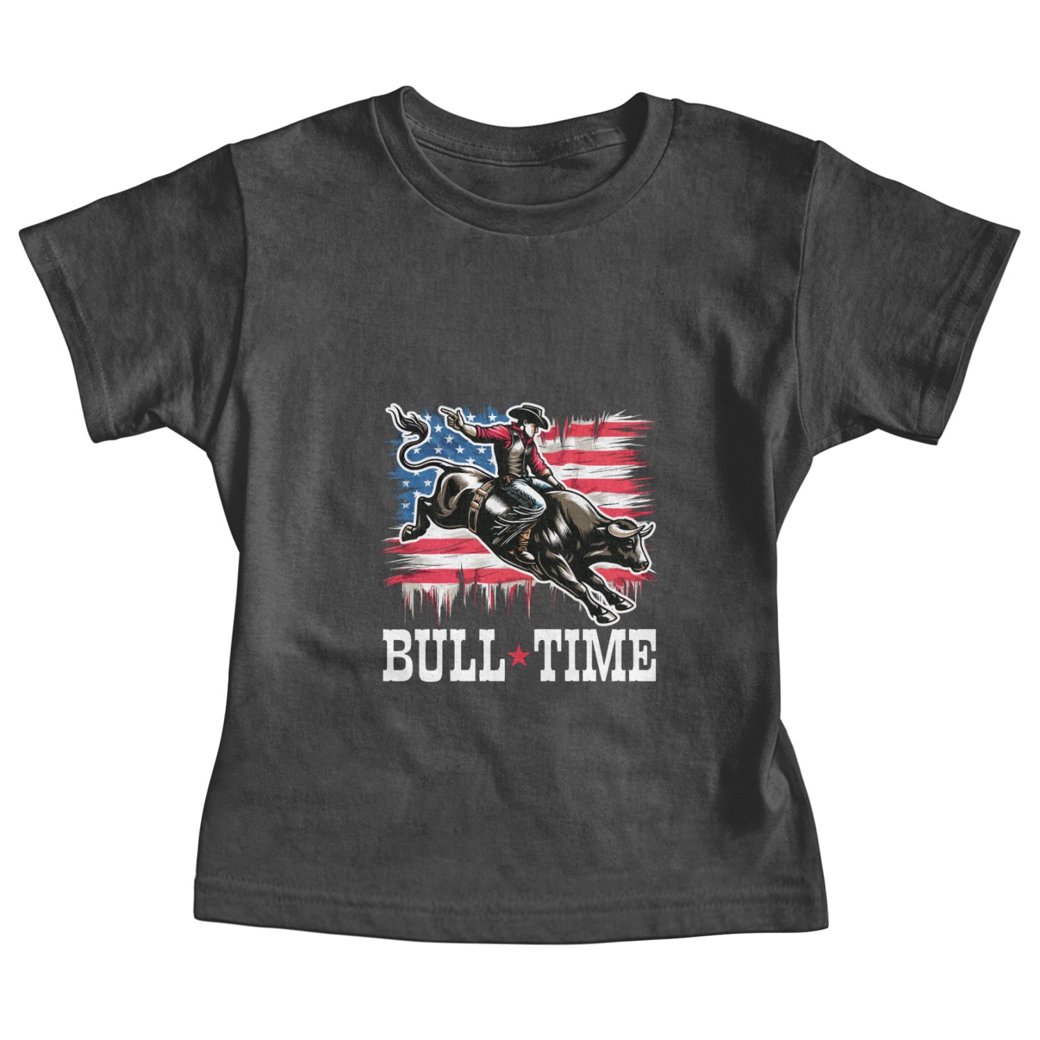 Bull Time Rodeo Baby Tees