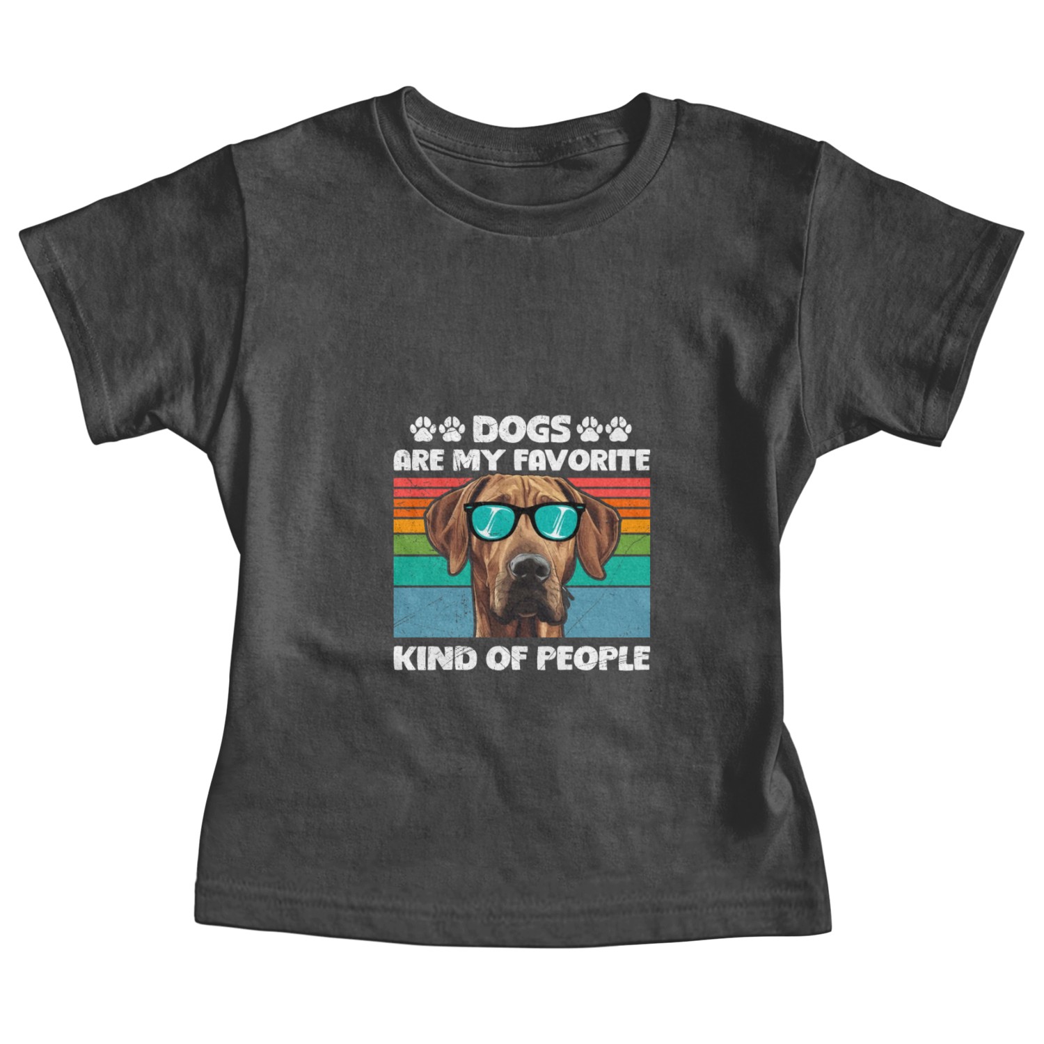 Ridgeback DOGS ARE MY FAVOURITE KIND OF PEOPLE Baby Tees