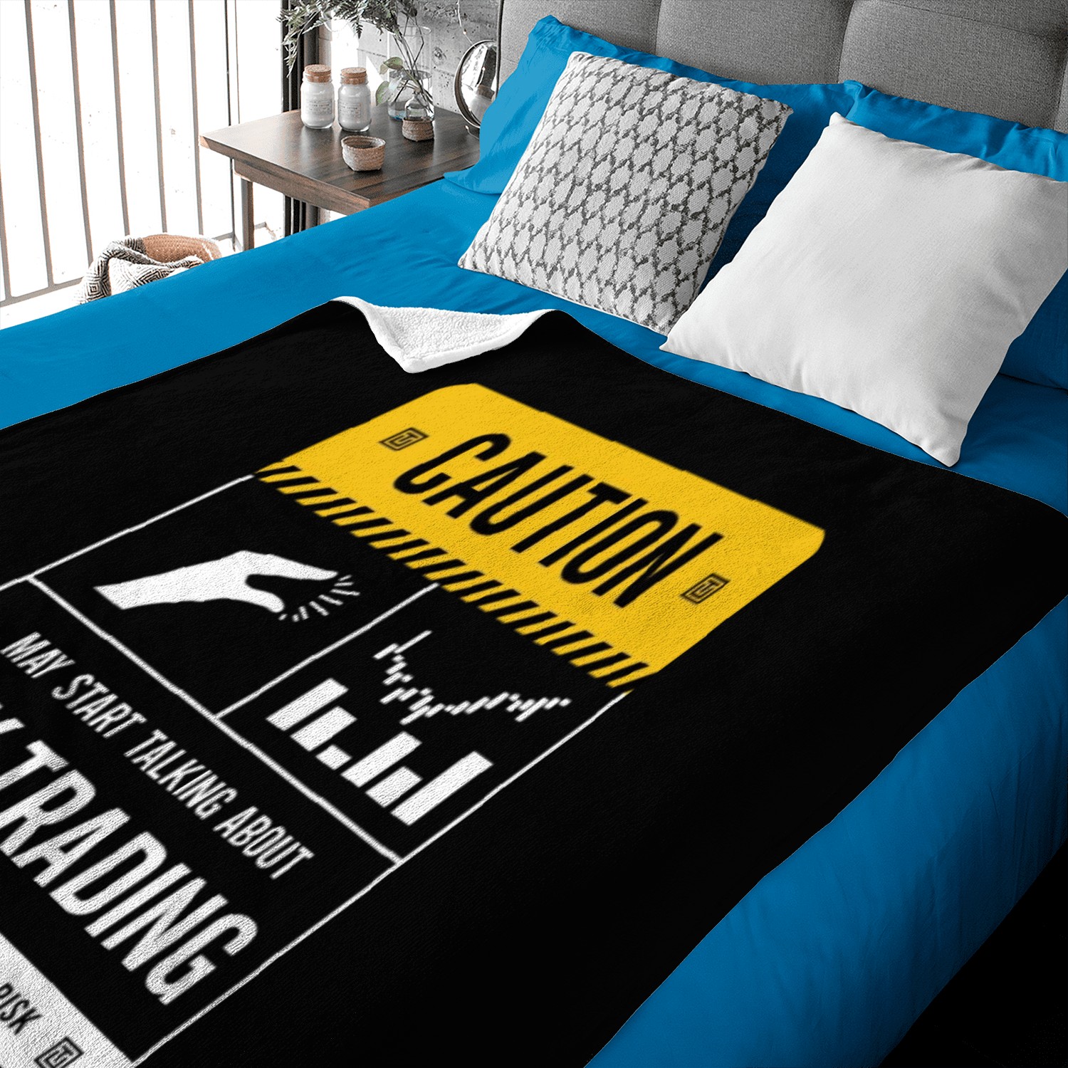 Caution May Start Talking About Day Trading Baby Blankets