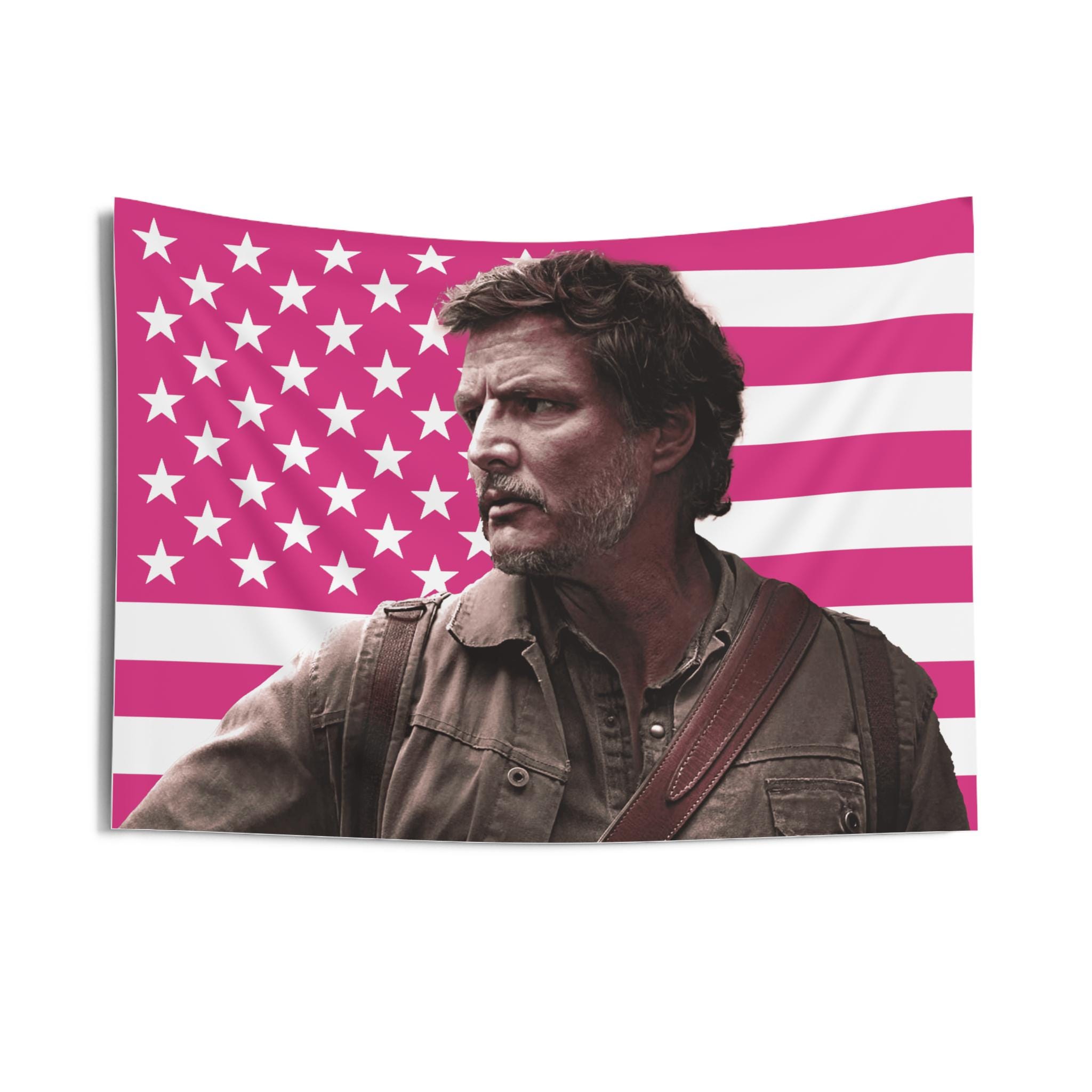 Pedro Pascal as Joel Miller Wall Tapestry for Home & Living