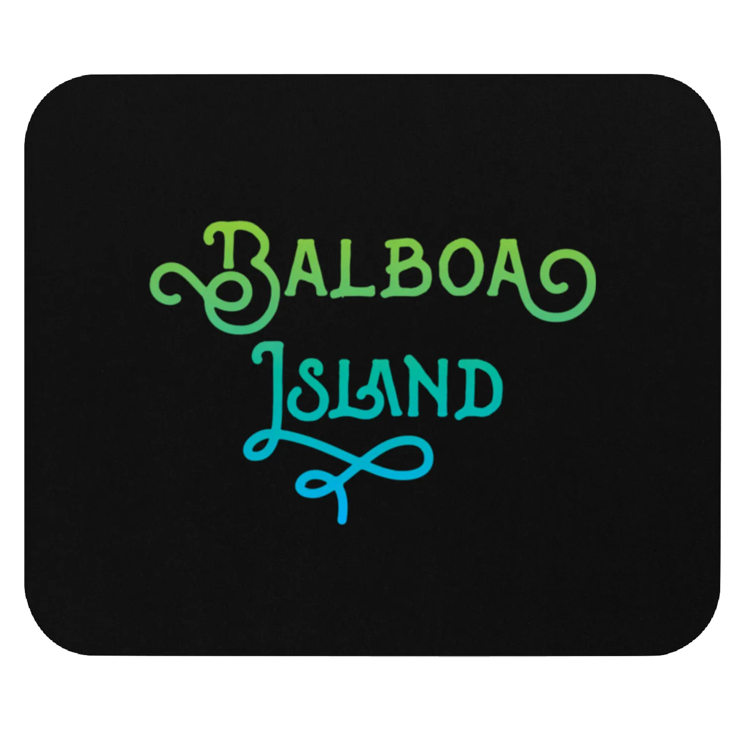 Balboa Island California Typo Mouse Pads