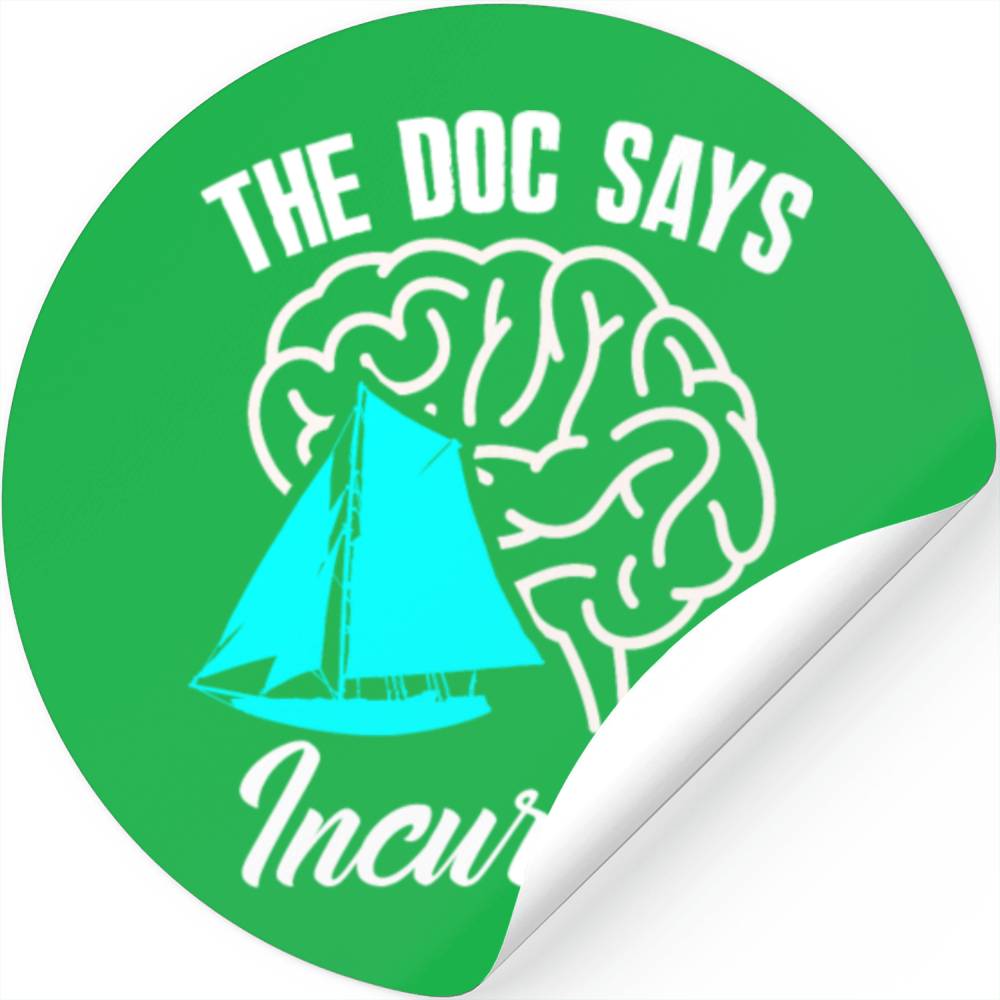 Sailor Sailing Doctor Incurable Stickers