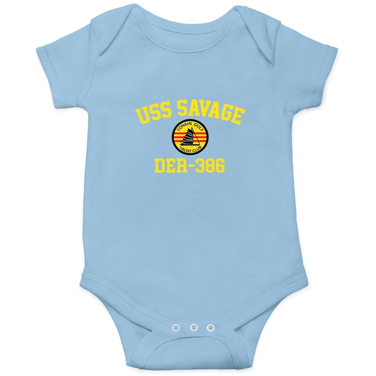Uss Savage Der-386 Baby Bodysuit