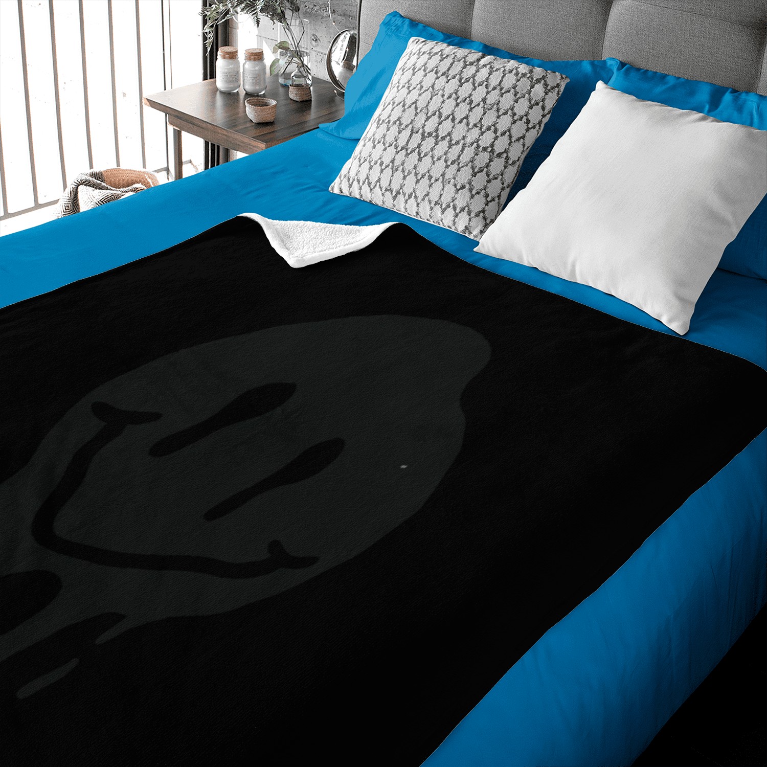 smile logo Baby Blankets