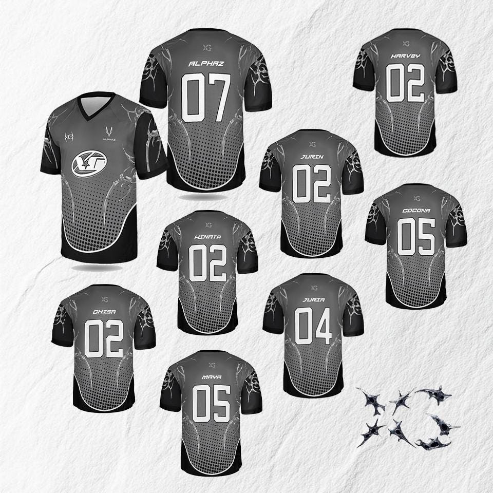 XG Members V-Neck Jersey, XG The First Howl Tour Jersey, xg Woke Up Shirt, Xtraordinary Girls, Kpop Jersey, Concert Outfit