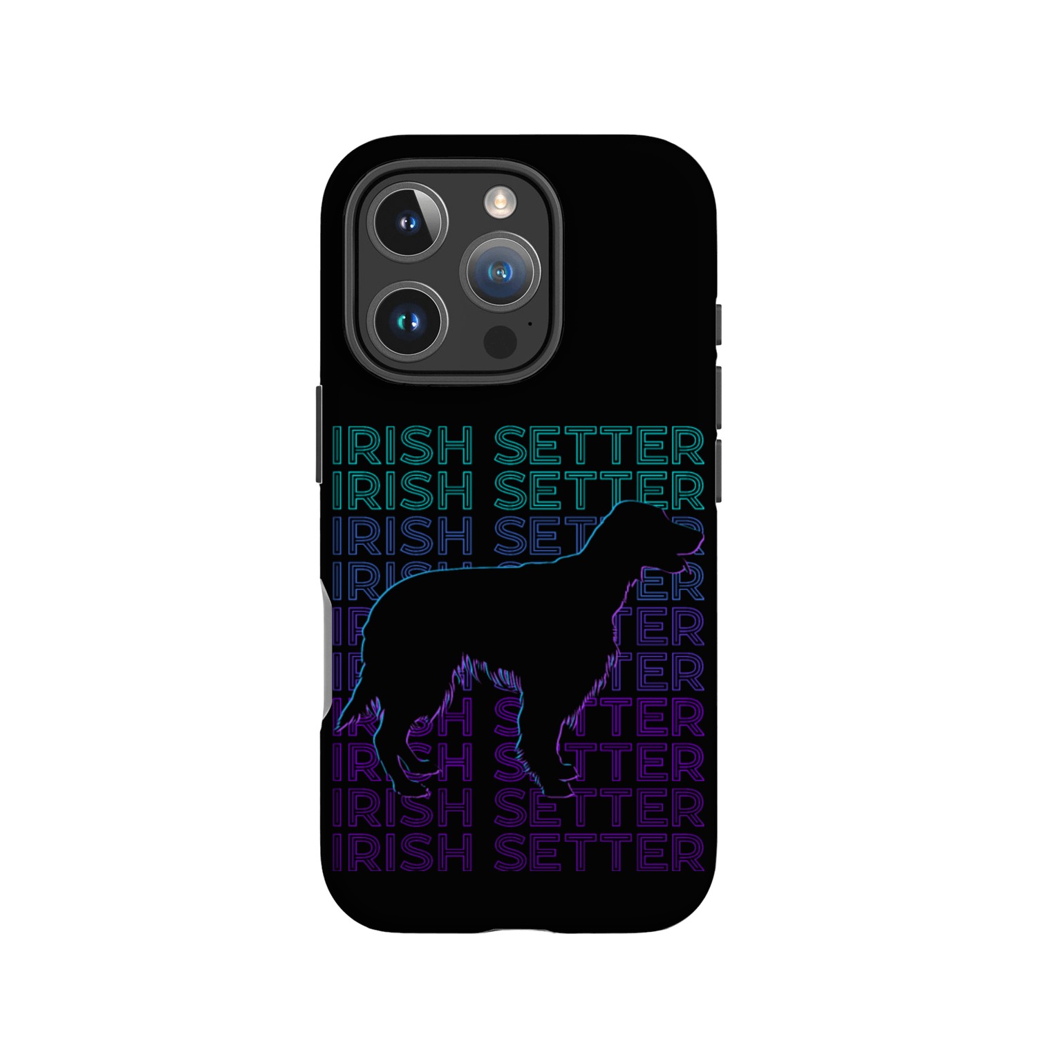 Irish Setter Dog Retro IPhone Cases