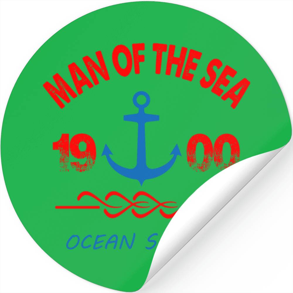 man of the sea Stickers