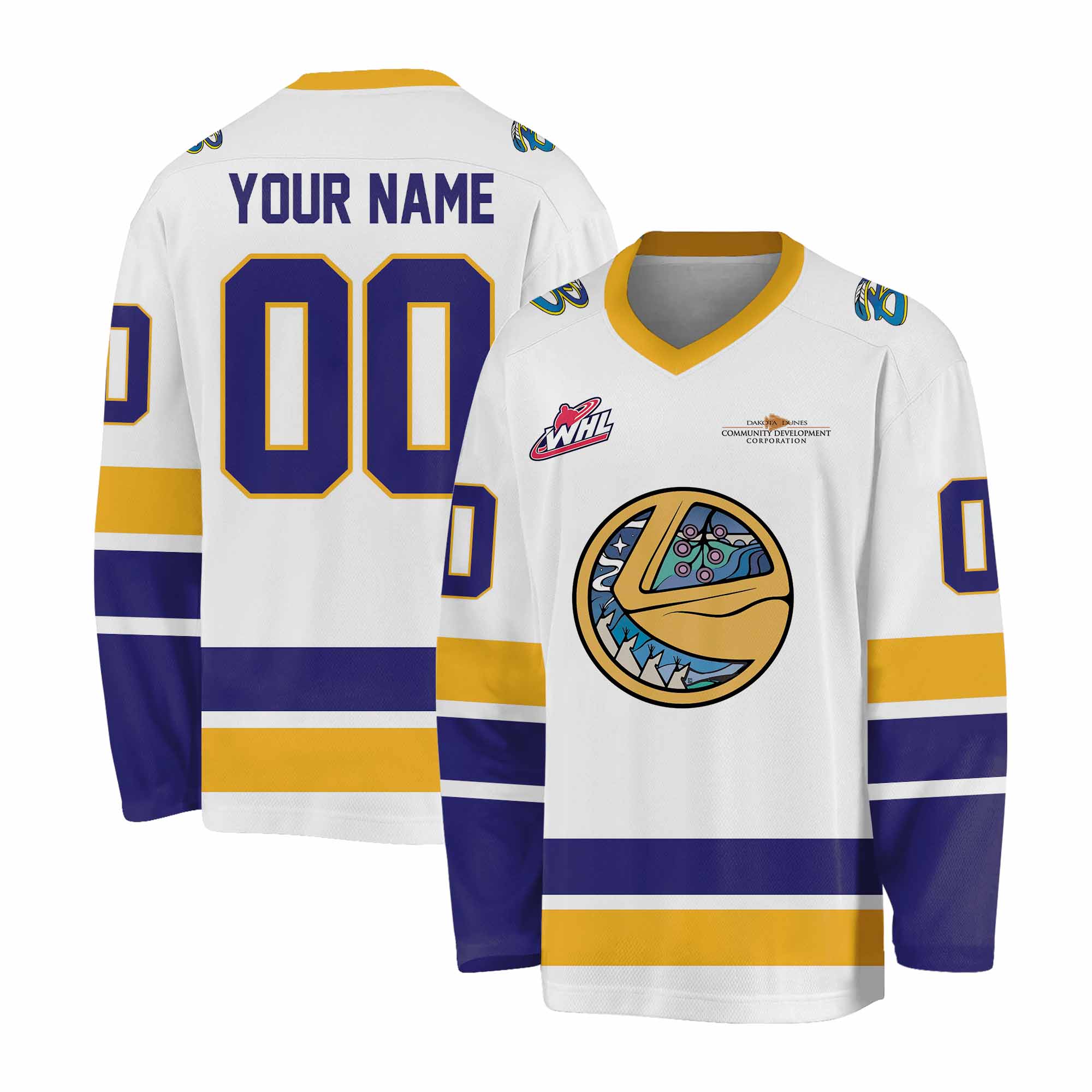 Personalized Saskatoon Blades Inchipakwetrust Special Hockey Shirt