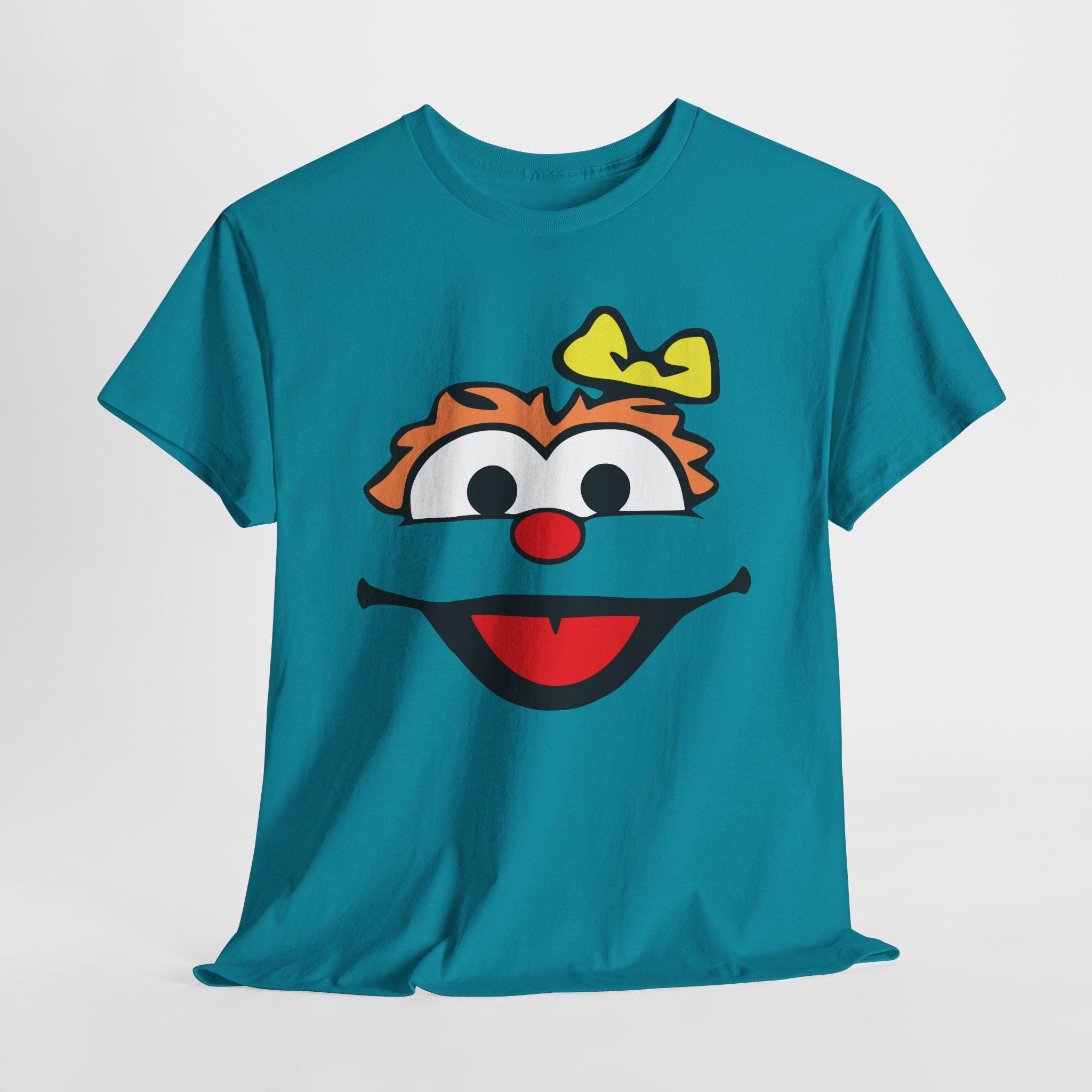 Rosita Sesame Face Adult Tshirts Unisex Heavy Cotton Tee